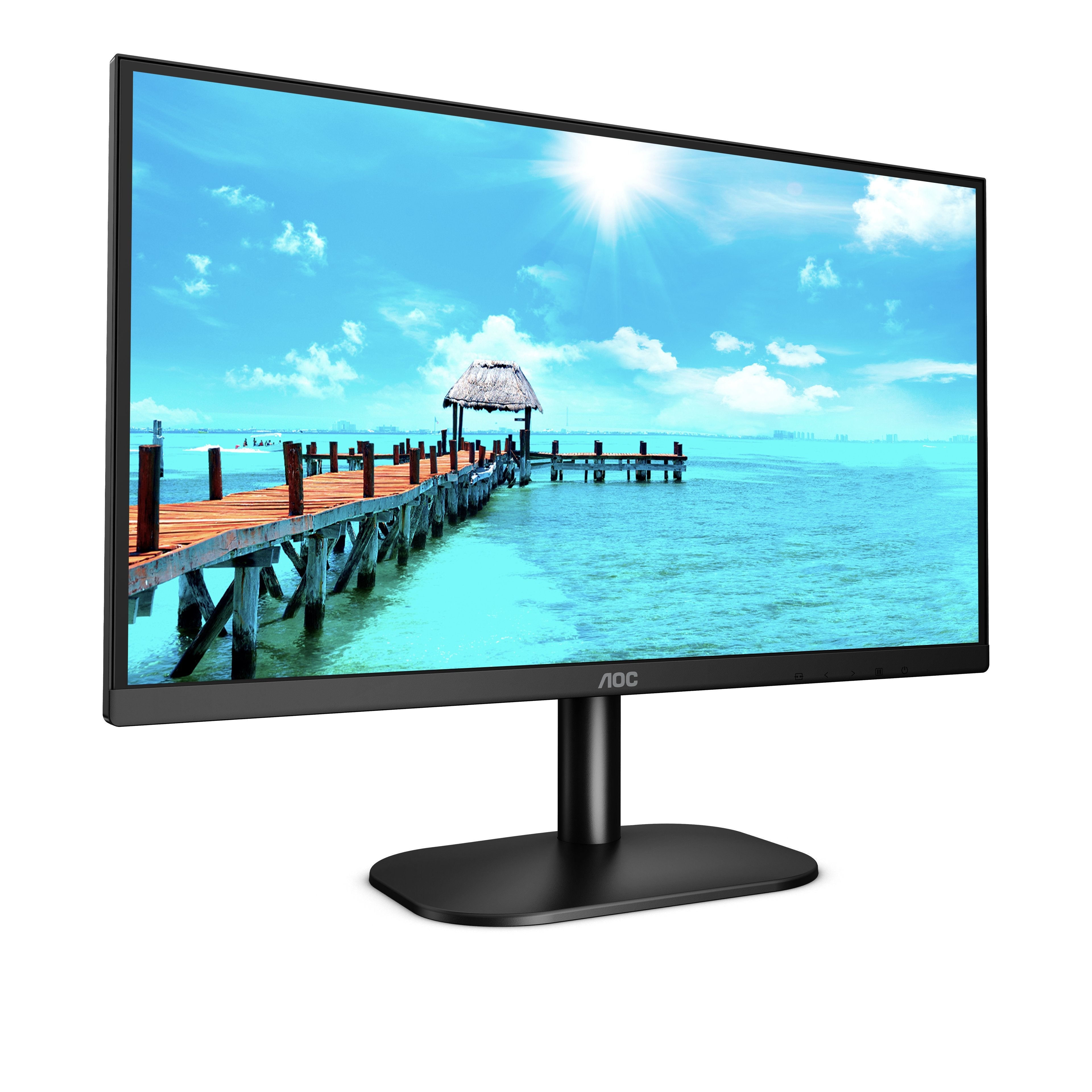Monitor Aoc 23.8" 24b2xh Ips Hdmi Fullhd(1080p) Vga Hdmi Negro