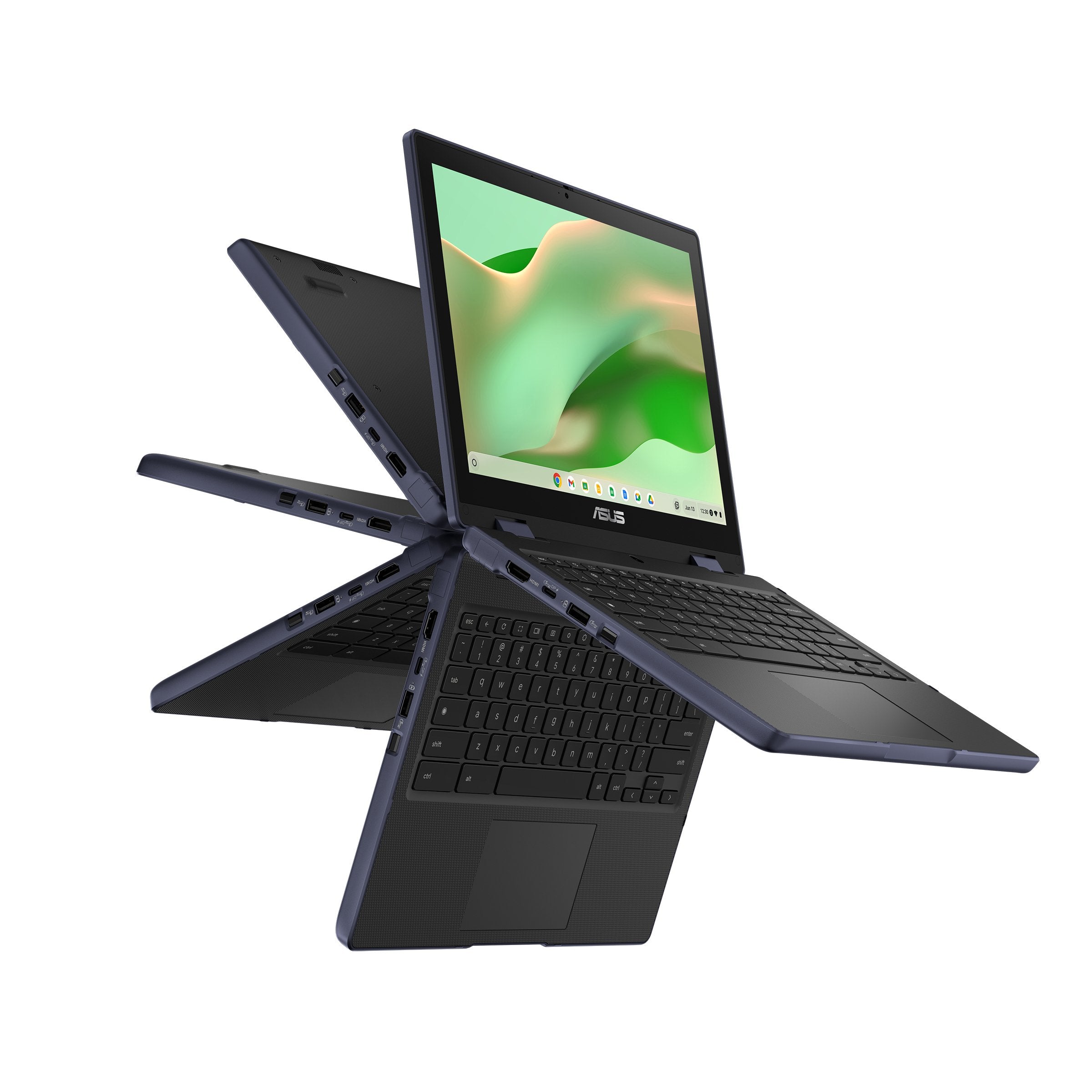 EAN 4711387932711 - ASUS Chromebook CR12 Flip CR1204FTA-R90075 Intel® N 31 cm (12.2") Pantalla táctil LPDDR5-SDRAM Wi-Fi 6 (8 imagen 9
