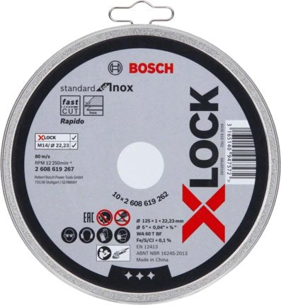 EAN 3165140947527 - Bosch 2 608 619 262 accesorio para amoladora angular Corte del disco imagen 2