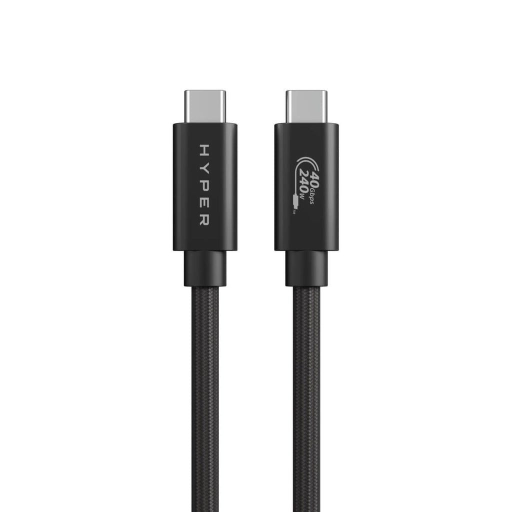 Cable Hyper Hyperdrive Next Usb 24 Pin Usb-C (M) A 24 Pin Usb-C (M) Usb4 1.2 M Negro