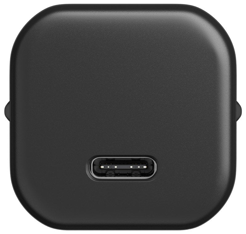 Cargador 30w Usb 1 Puert. Usb-C Negro Gan Pd Salida Lateral Tamaño Nano Goobay