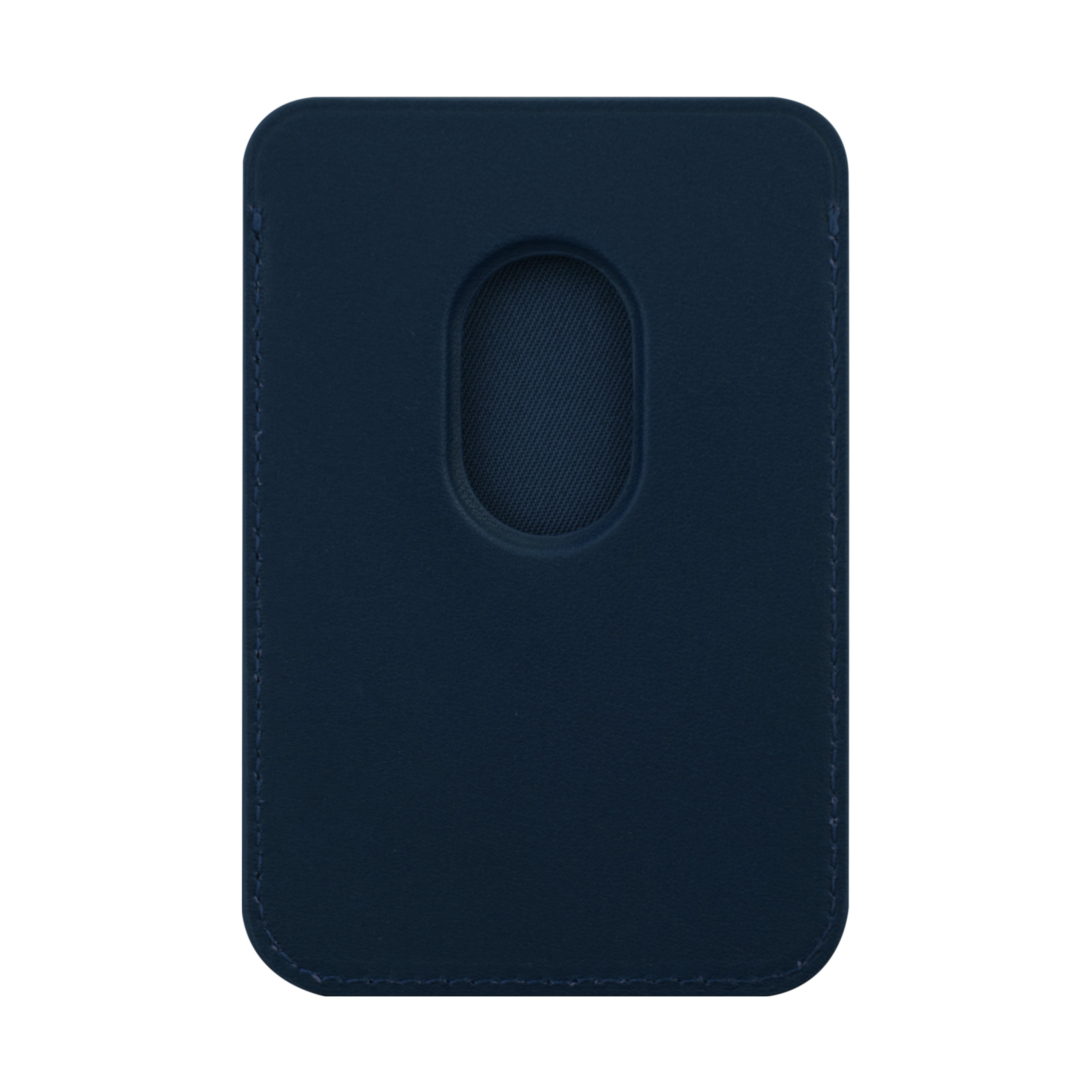 Dbramante1928 Billetera Para Teléfono Móvil / Tarjeta De Crédito Compatibilidad Con Magsafe Cuero De Grano Entero Azul