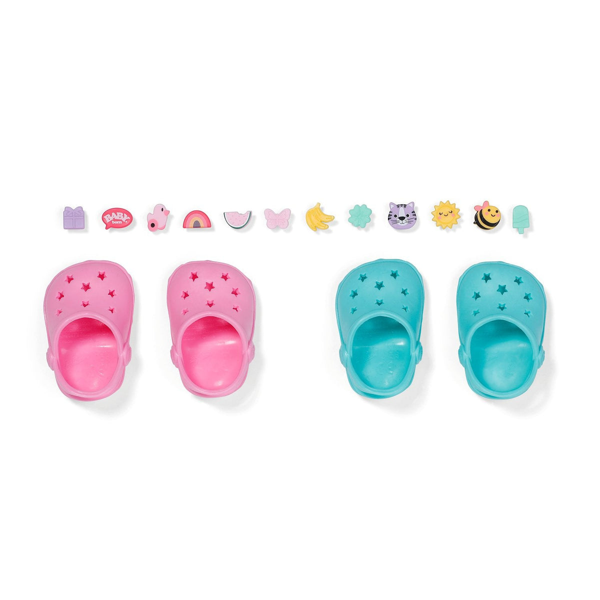Zapf Creation Baby Born Badeschuhe Con Pins 2 Par 43cm 842010