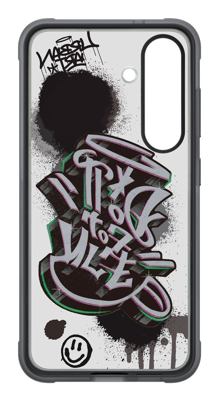 Funda Samsung Flipsuit Rugged Galaxy S25 Negro