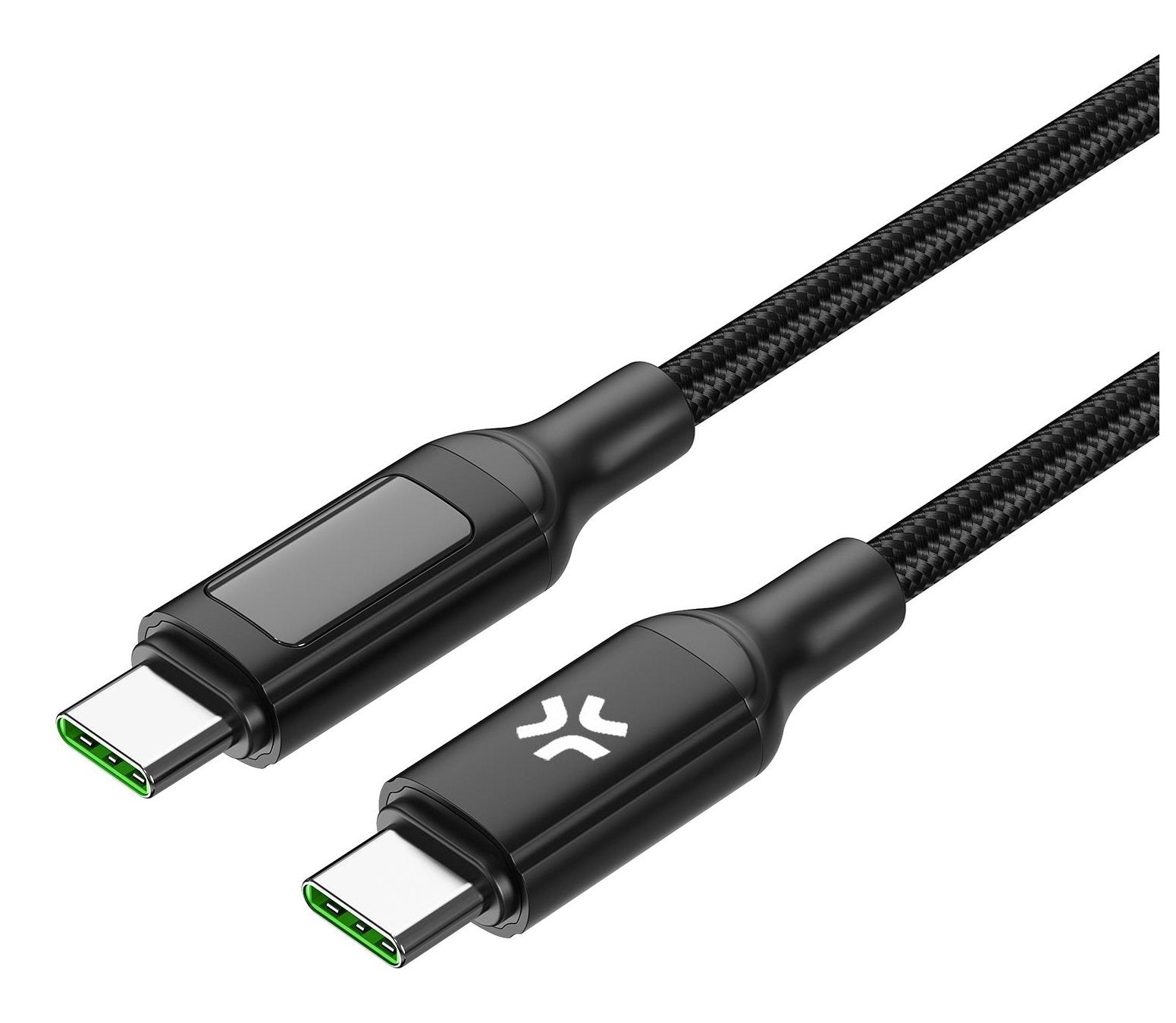 EAN 8021735204572 - Celly USBCUSBC100WLED cable USB 2 m USB C Negro imagen 1