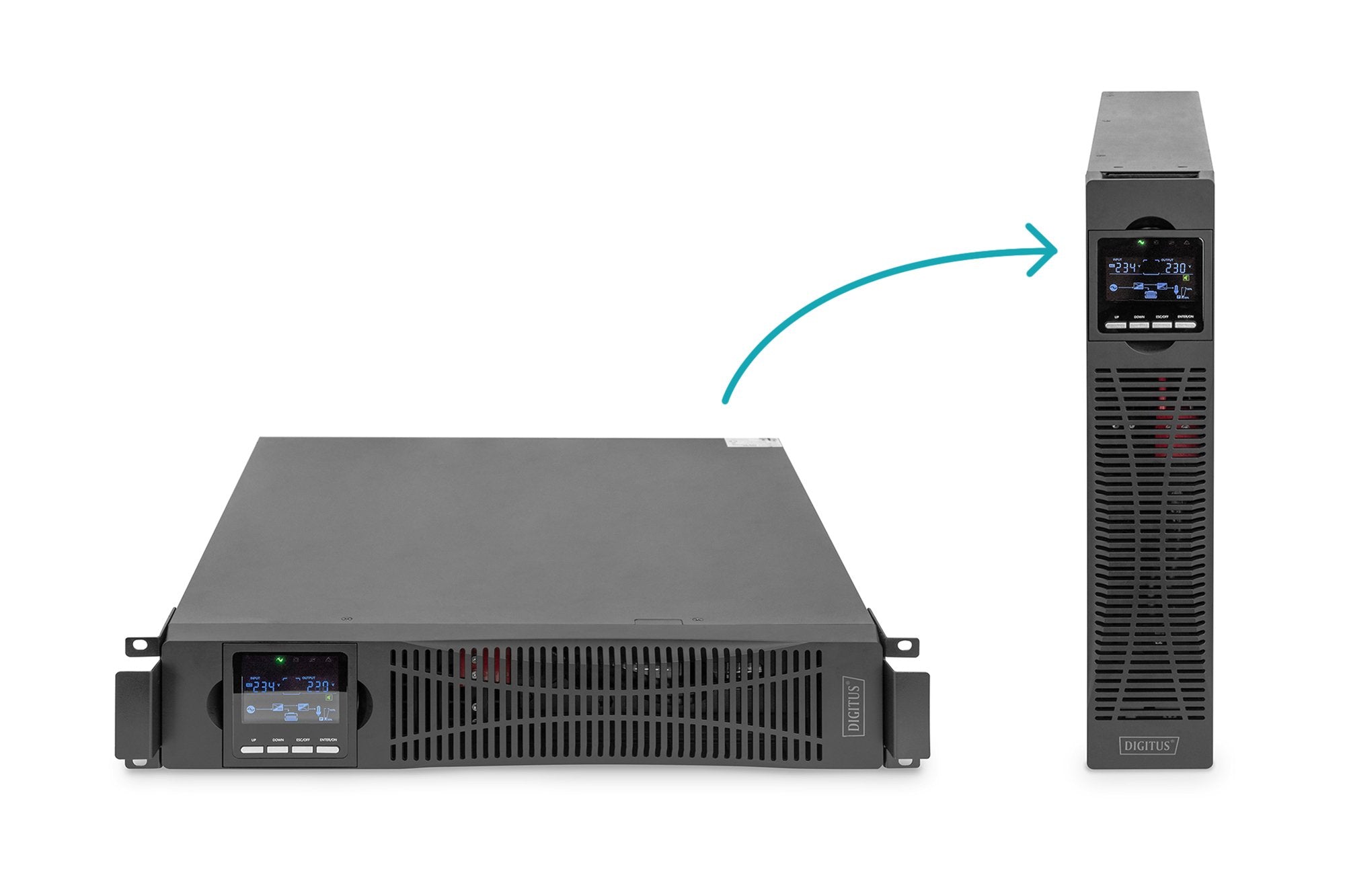 EAN 4016032474654 - Digitus DN-170094 sistema de alimentación ininterrumpida (UPS) Doble conversión (en línea) 1,5 kVA 8 sali imagen 2