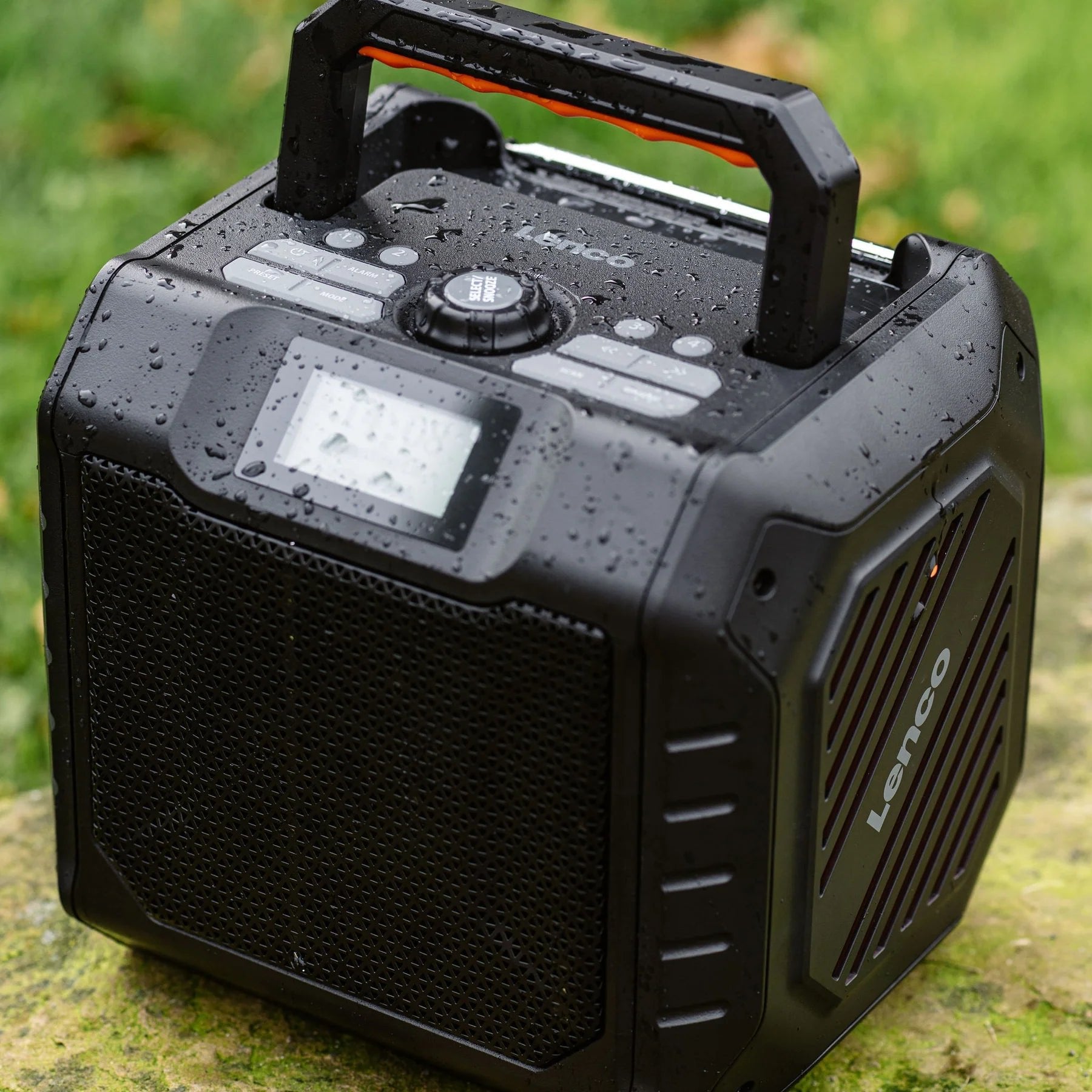 EAN 8711902086369 - Lenco ODR-160GY radio Portátil Analógico y digital Negro, Naranja imagen 11