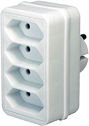 Enchufe Adaptador Brennenstuhl Euro 4