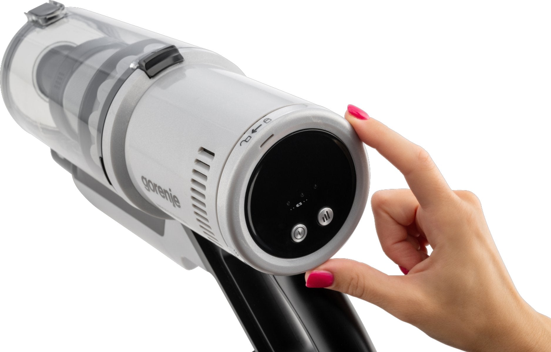 EAN 3838783075840 - Gorenje SVC259400NES Aspiradora escoba 2 en 1 Batería Secar Micro Sin bolsa 0,6 L 200 W Plata imagen 26