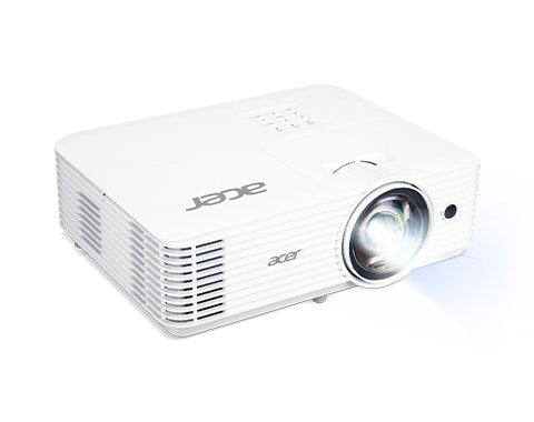 Proyector Acer H6518sti, Dlp 3d, 1080p, 3500lm, 10000/1, Hdmi, Tiro Corto 0.5, Wifi, Bolsa, 2.9kg, Euro Power Emea