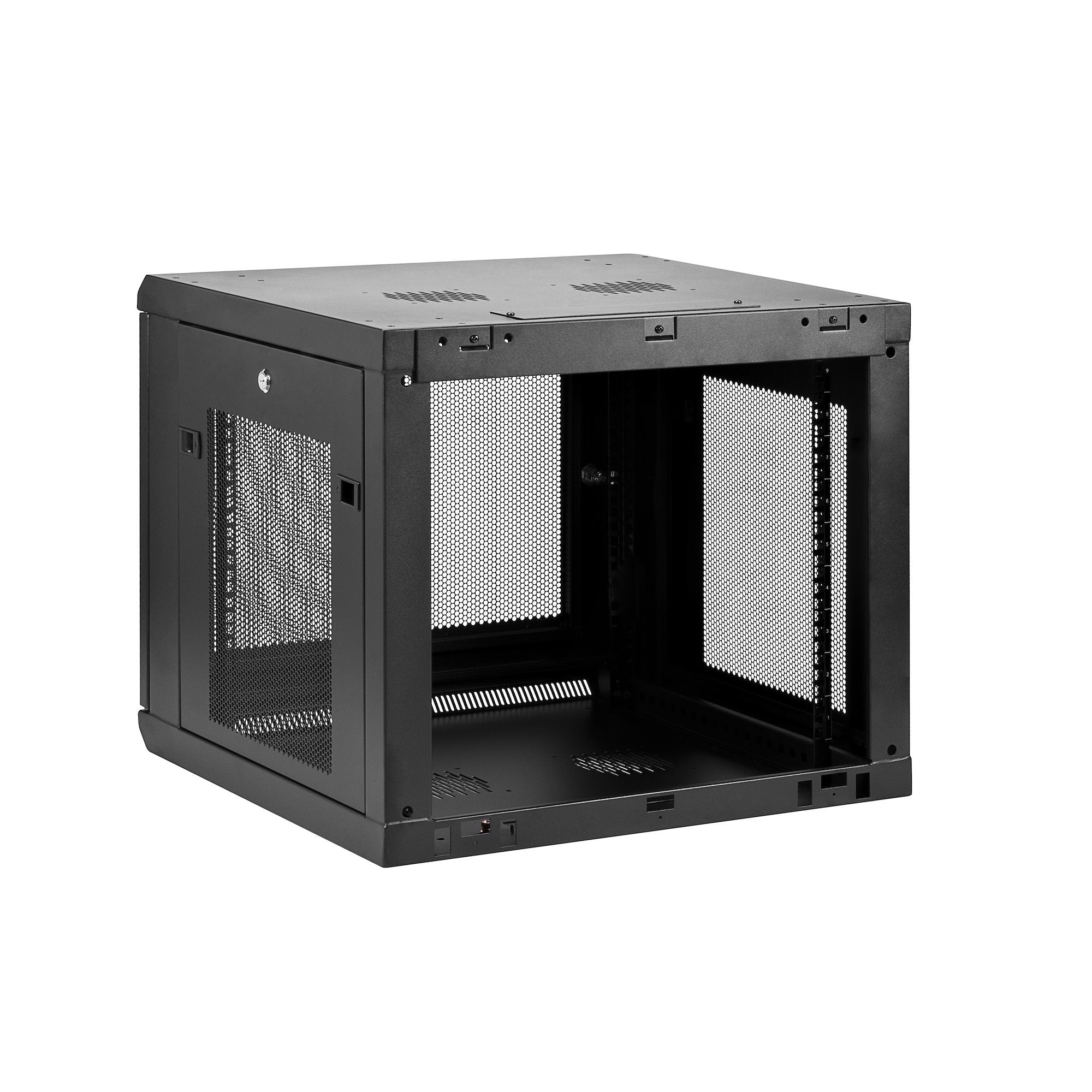 EAN 0065030870115 - StarTech.com RK920WALM armario rack Bastidor de pared Negro imagen 2