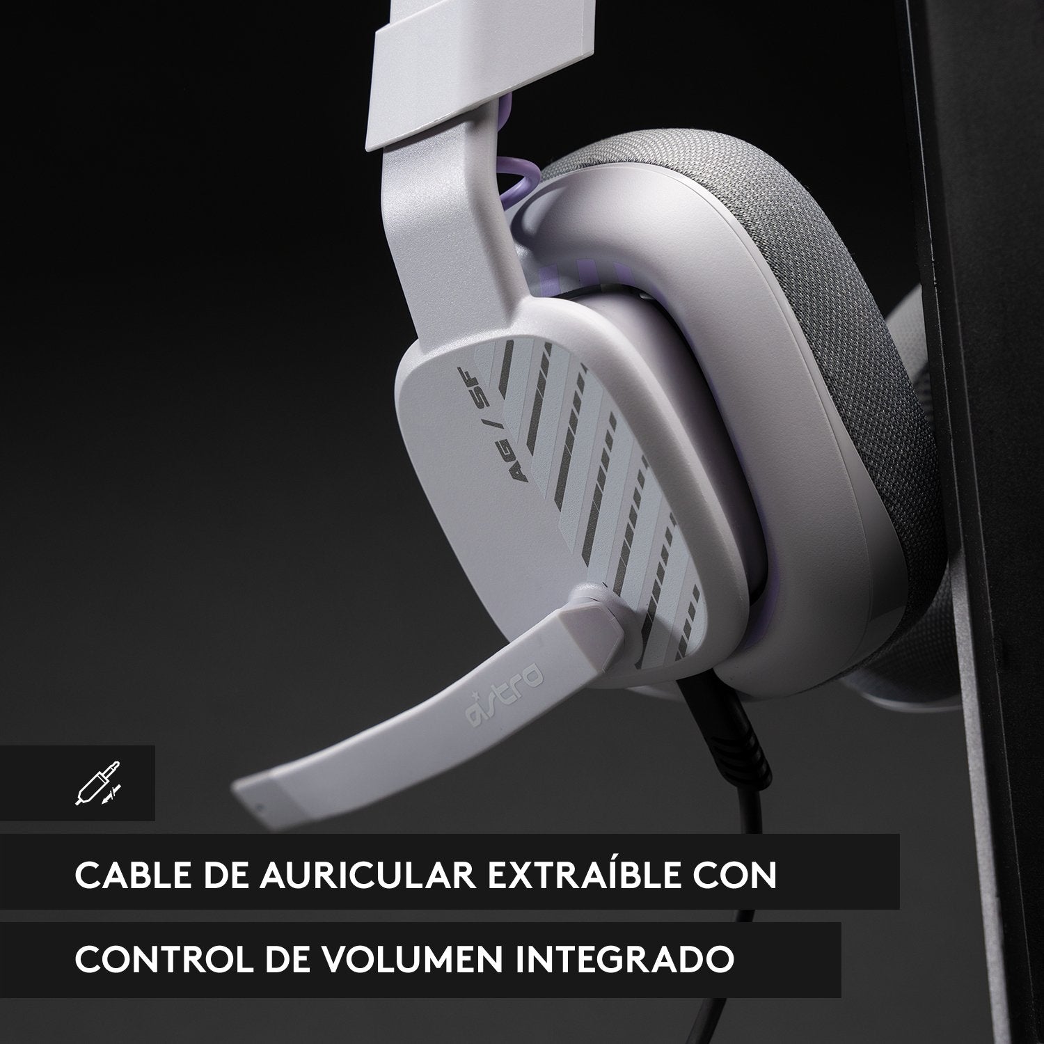 Auriculares Astro Gaming A10 Juego Gris