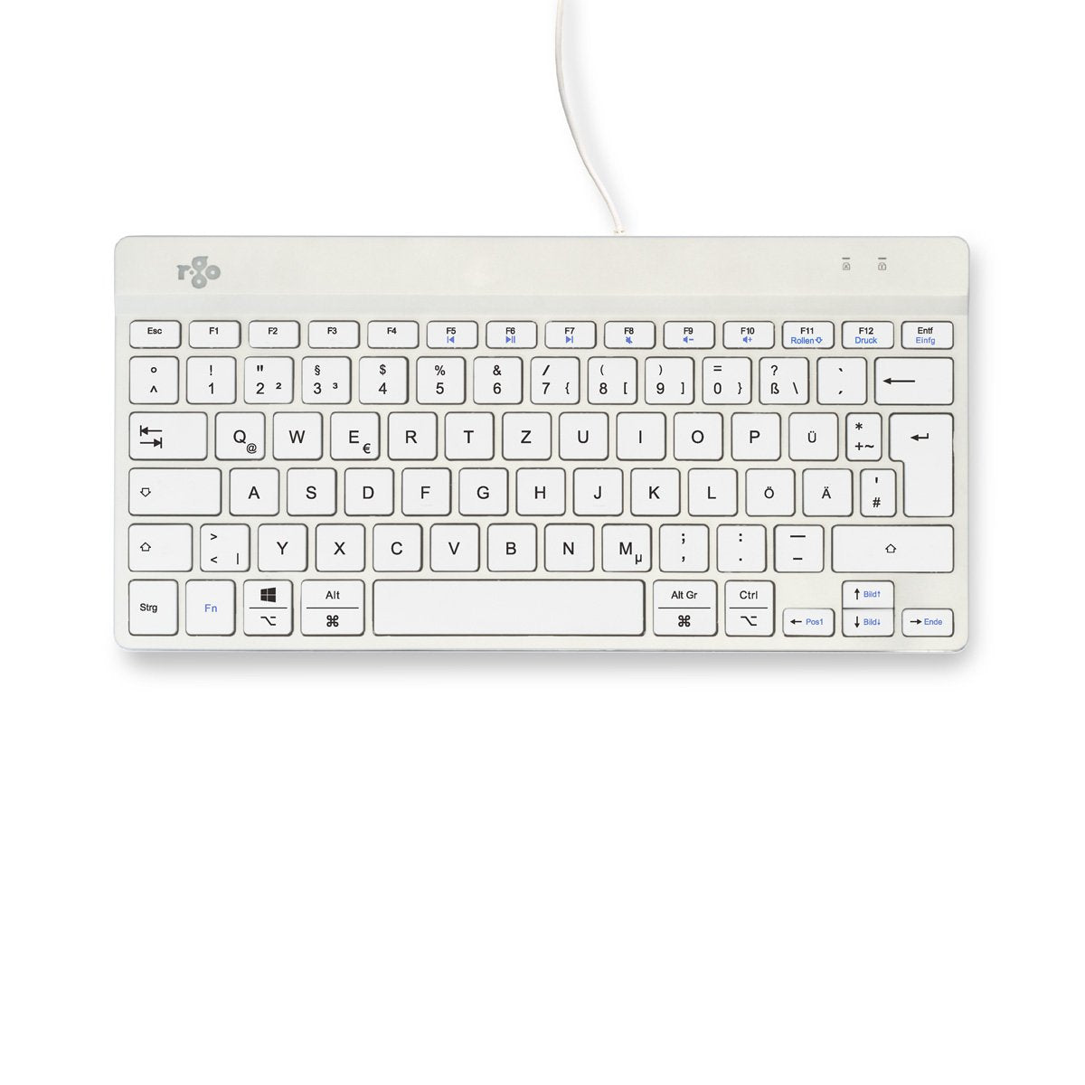 EAN 8719274491996 - R-Go Tools RGOCODEWDWH teclado Oficina USB Alemán imagen 3