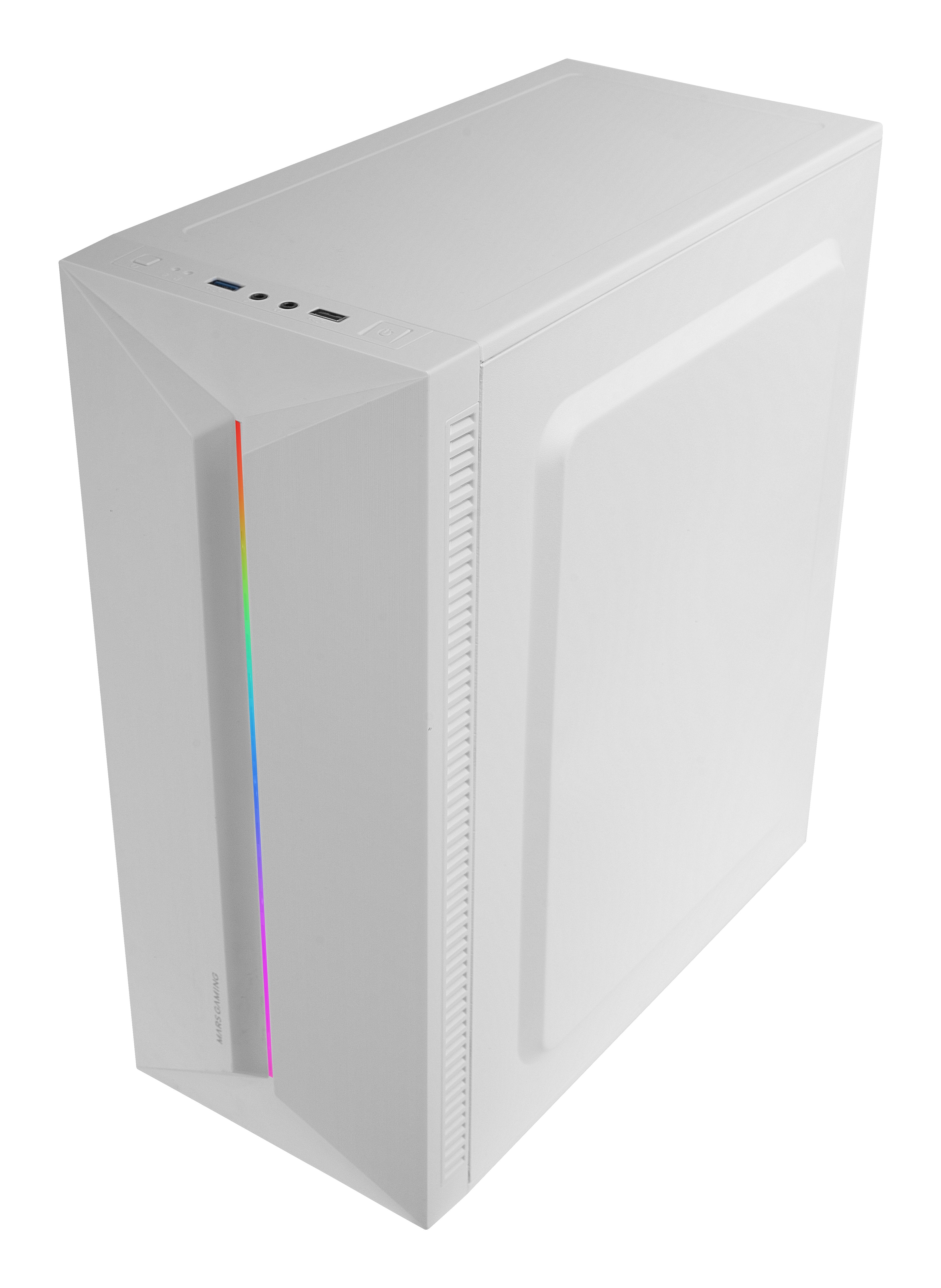 Caja Gaming Semitorre Mars Gaming Mc-Blaze Blanca