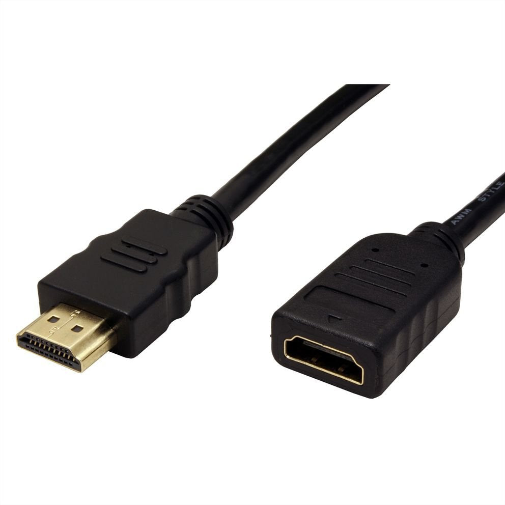 Value Hdmi High Speed Verlngerungscable Mit Ethernet St-Bu 2m