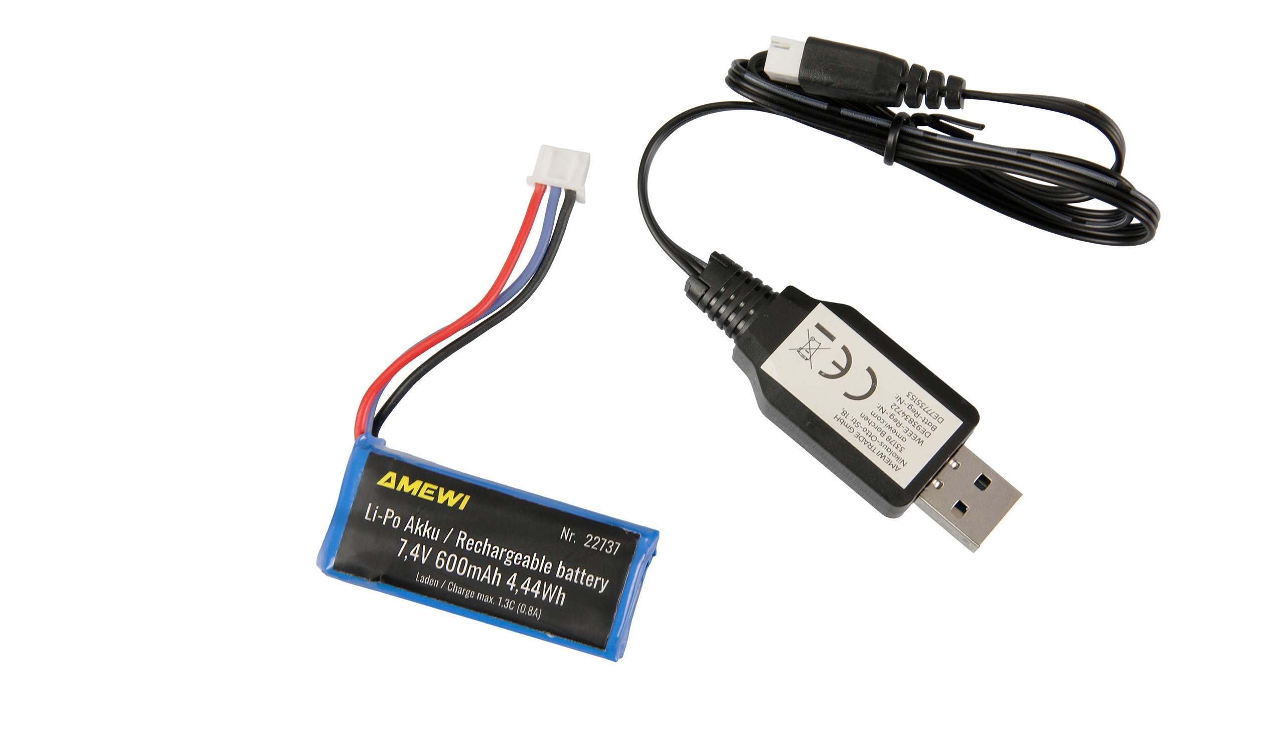 EAN 4262500346392 - Amewi 22737 modelo controlado por radio Camión oruga Motor eléctrico 1:14 imagen 12