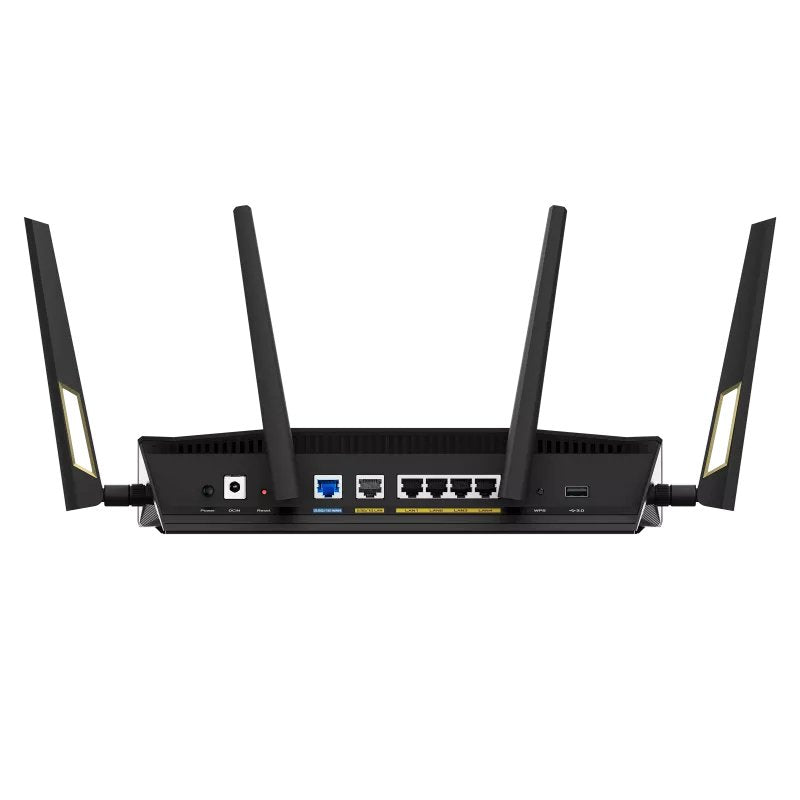 EAN 4711081911104 - ASUS RT-AX88U Pro router inalámbrico Gigabit Ethernet Doble banda (2,4 GHz / 5 GHz) Negro imagen 3
