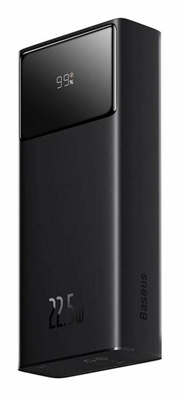 Star-Lord Digital Display Fast Charge Power Bank 10000mah 22.5w Black(With Simple Series Charging Cable Usb To Type-C 3a 0.3m Black)