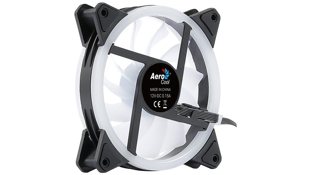 Ventilador Aerocool Duo 12 12cm Rgb