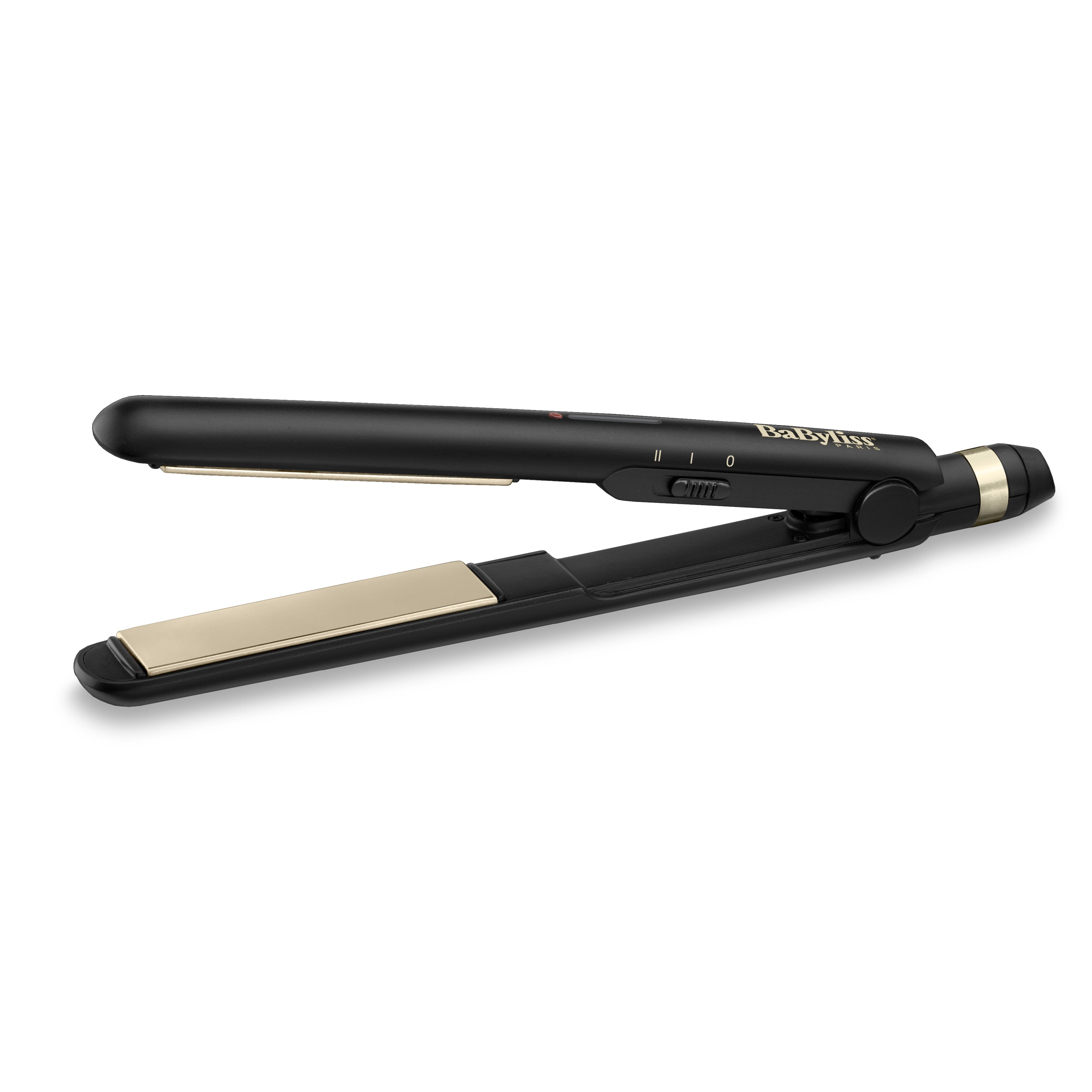 EAN 3030050153606 - BaByliss Ceramic Straight 230 Plancha de pelo Caliente Negro 40 W 2 m imagen 1