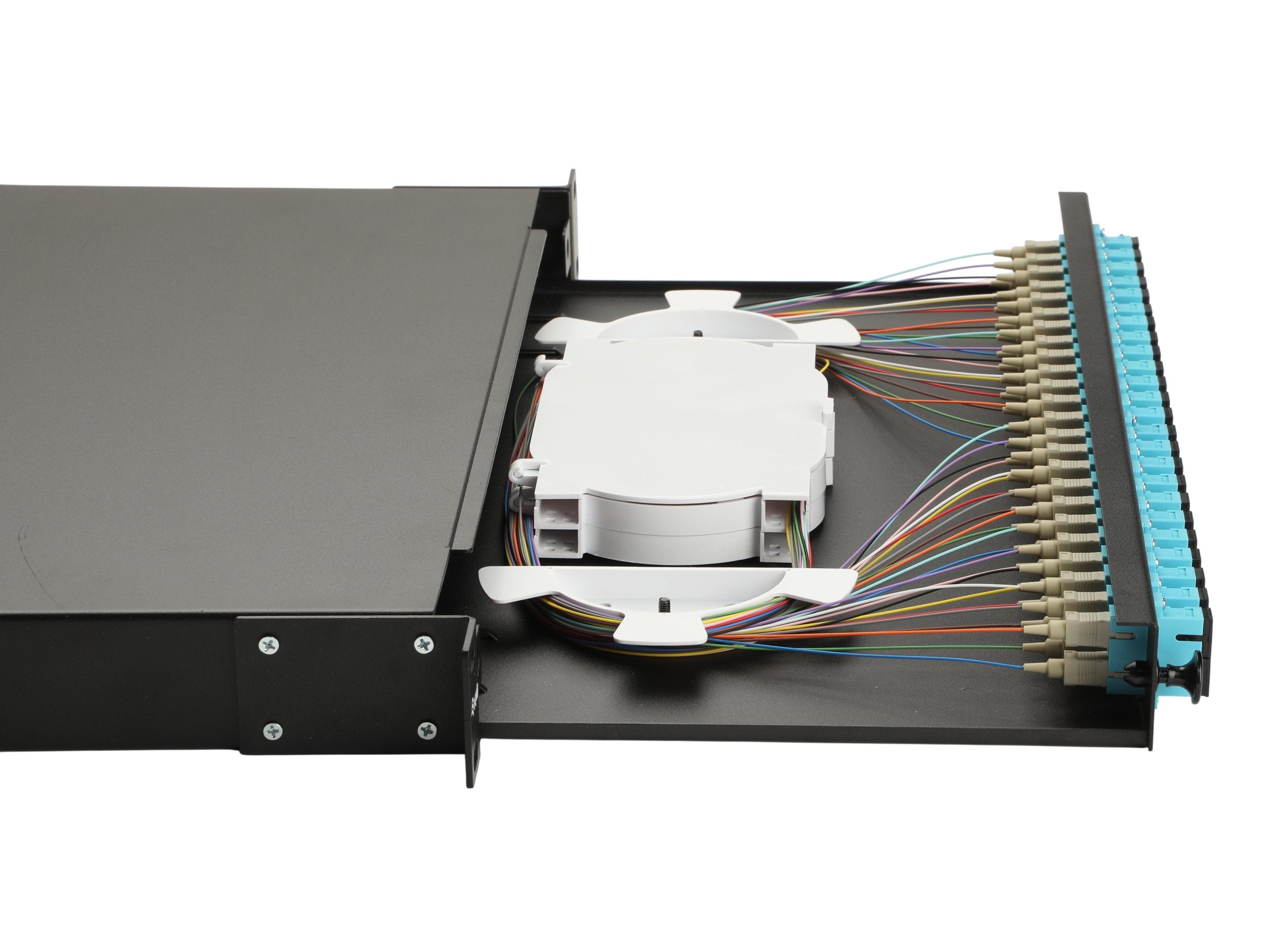 Equip Lwl-Spleisskamen 24-Port Lc-Duplex Om3 1u Komplett Sw