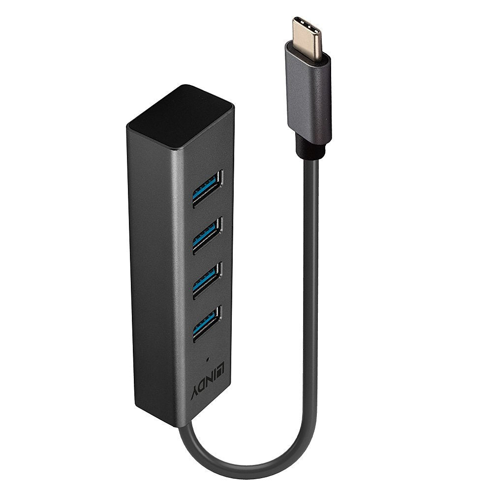 Lindy Usb 3.2 Typ C Hub 4 Port