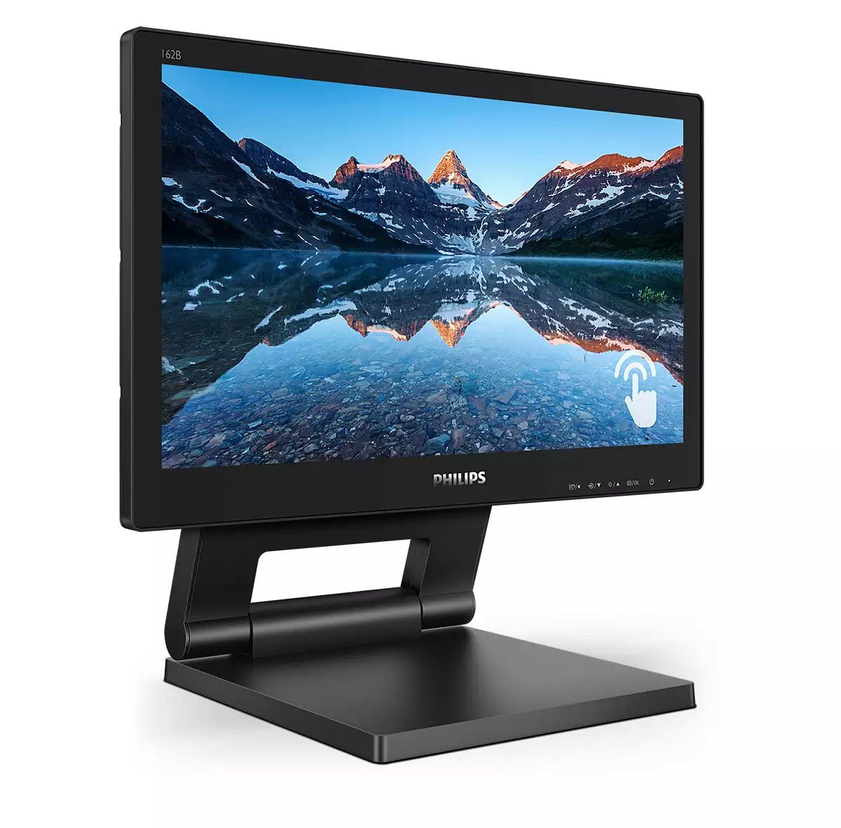 EAN 8712581760250 - Philips 162B9T/00 pantalla para PC 39,6 cm (15.6") 1366 x 768 Pixeles HD LCD Pantalla táctil Negro imagen 8