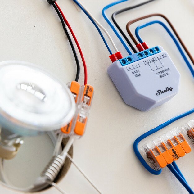 EAN 3800235265703 - Shelly Plus 0-10V Integrado Regulador de intensidad Azul, Gris imagen 6