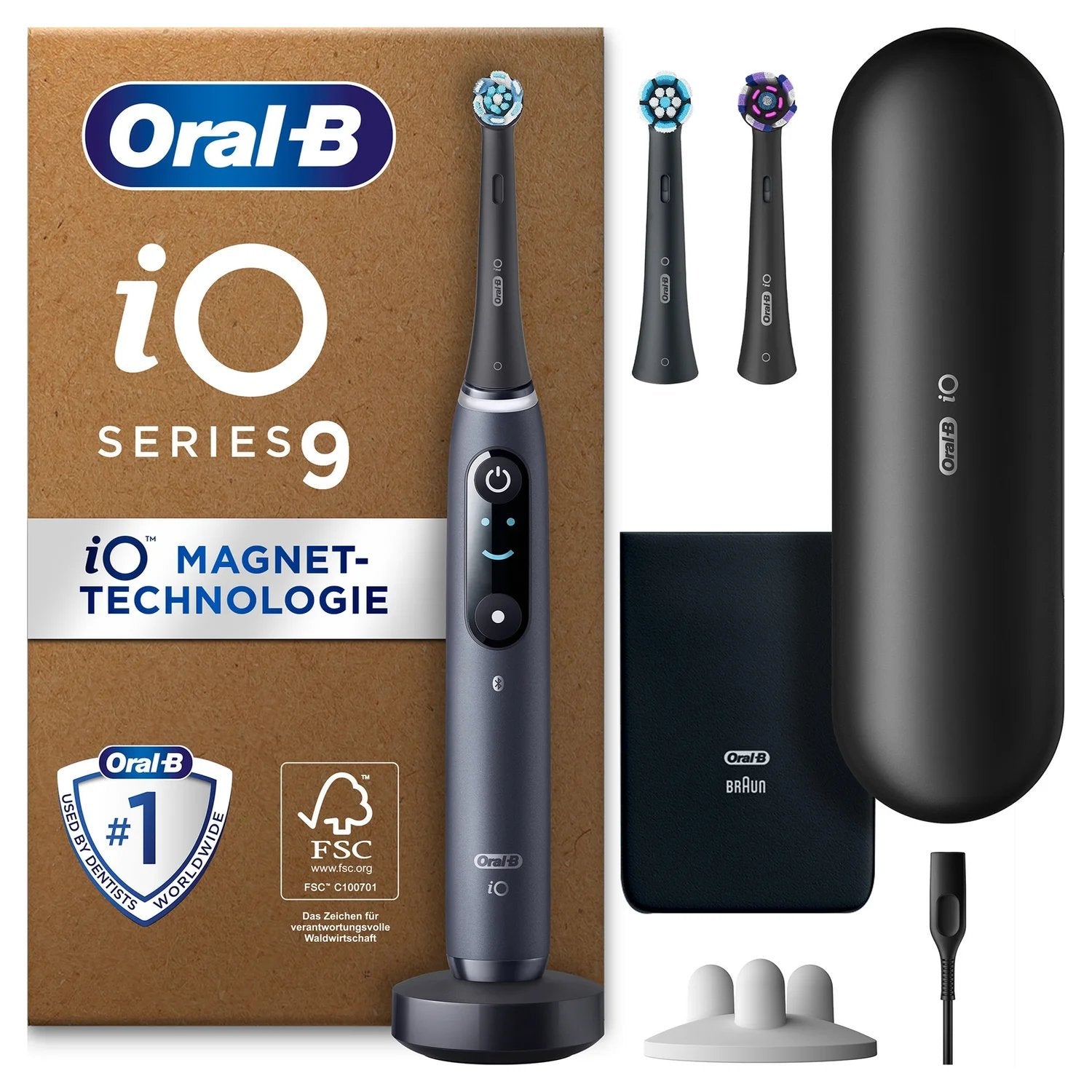 EAN 4210201446088 - Braun Oral-B iO Series 9 Plus Edition Adulto Cepillo de dientes oscilante Rosa imagen 1