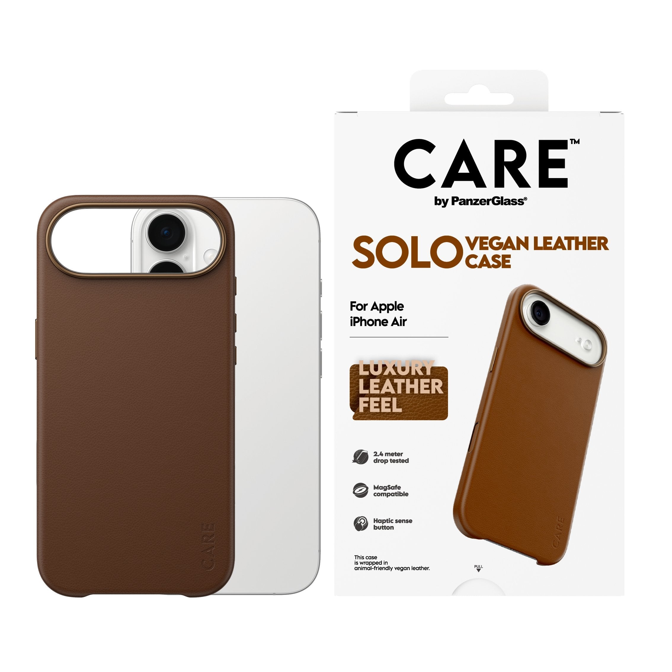 Panzerglass Care Solo Case Brown Ip Air