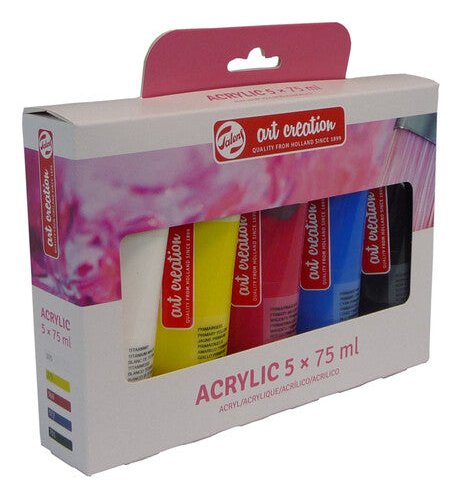 EAN 8712079312954 - Talens 3582805M pintura para manualidades Pintura acrílica 75 ml 5 pieza(s) imagen 1