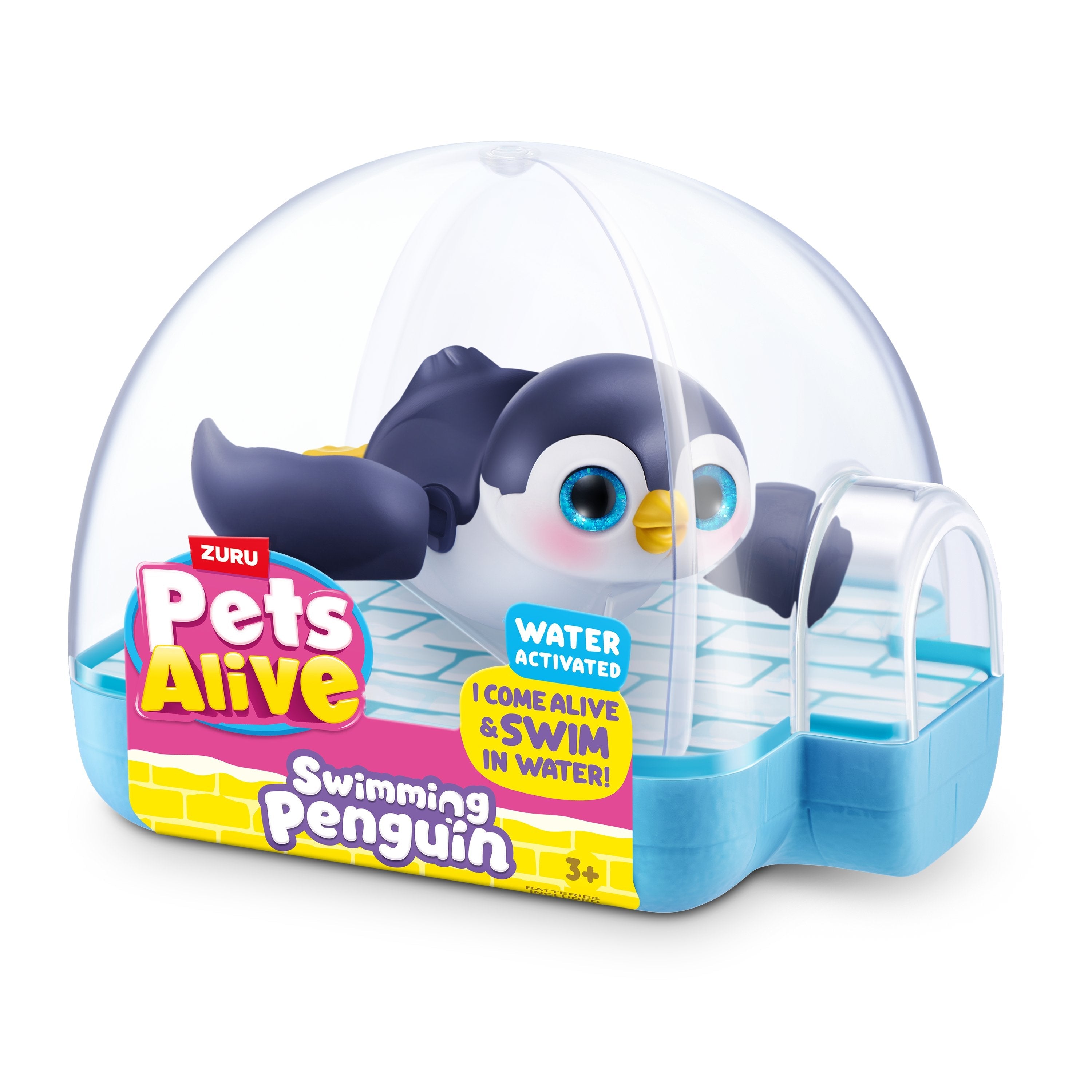 Zuru Pets Alive - Swimming Penguin (Sortierter Artikel, Eine Figur) 9573uq1