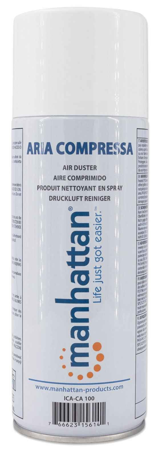 Manhattan Druckluft Reiniger 400 Ml Dose 12 Mk.=1 Vpe Drop Retail