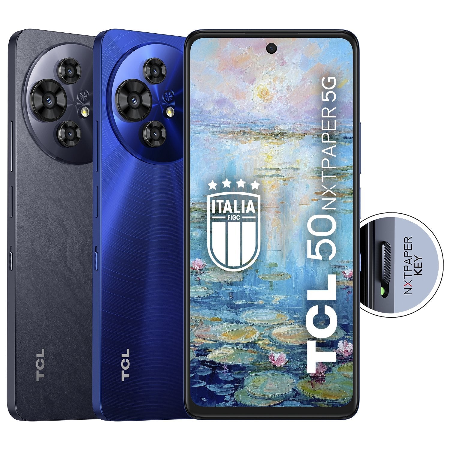Tcl 50 Nxtpaper 5g 6.8" Fhd+ 8+8gb 256gb Blue