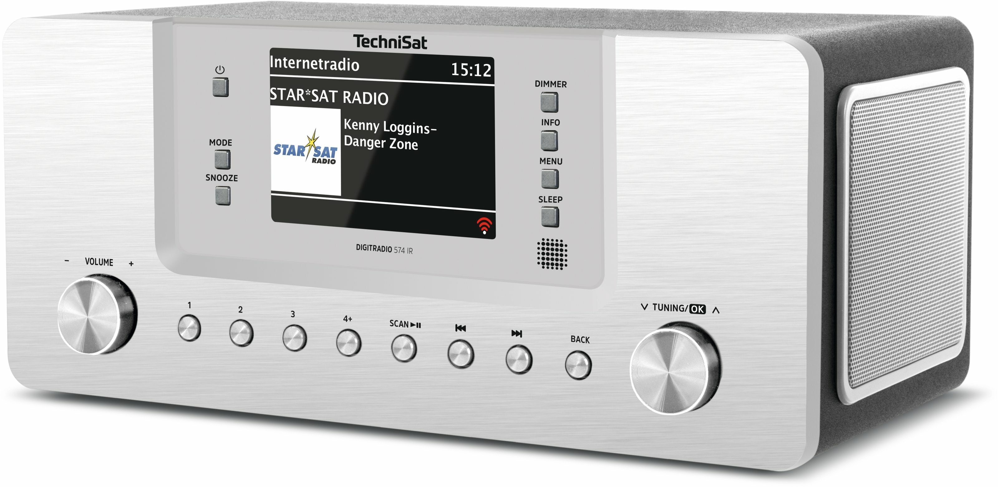 Digitradio Technisat 574 Ir Silver