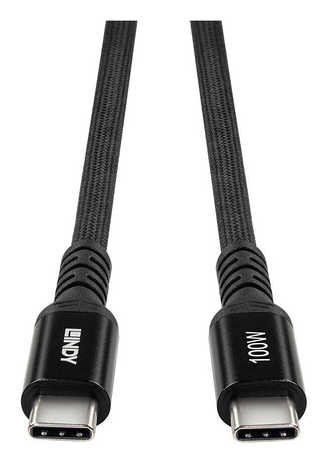 Lindy Cable Usb-C 100w Pd 2m Negro