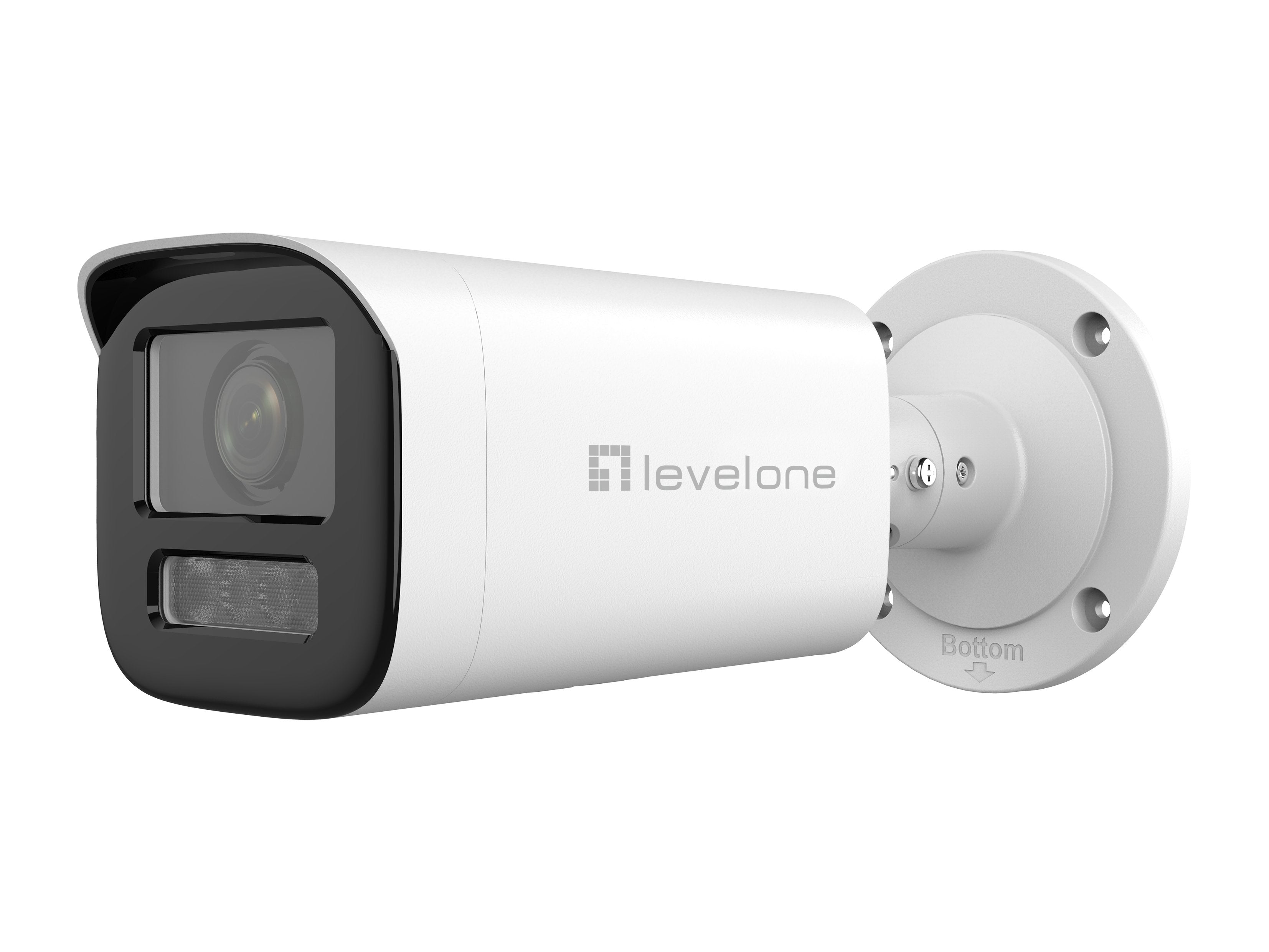 Cámara Levelone Fcs-5222 Bala De Seguridad Ip Interior Y Exterior 1920 X 1080 Pixeles Pared