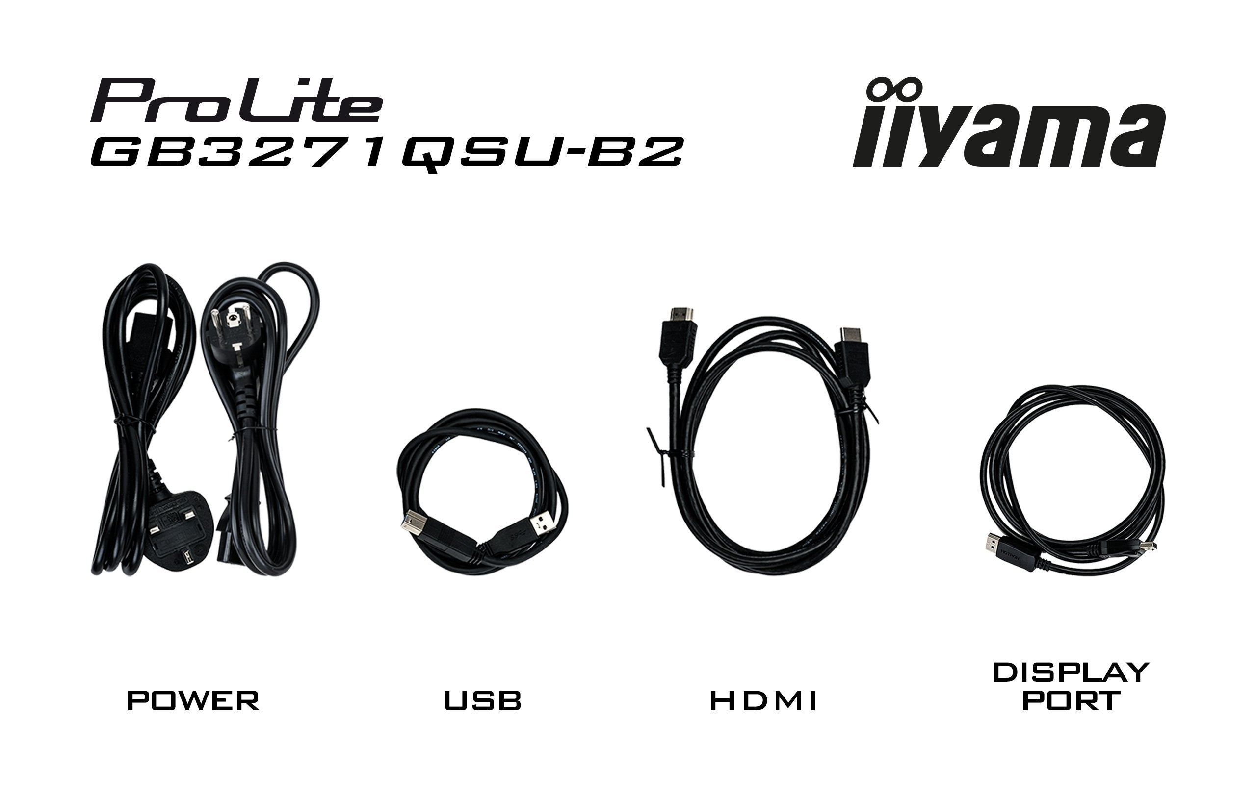 EAN 4948570124527 - iiyama GB3271QSU-B2 pantalla para PC 80 cm (31.5") 2560 x 1440 Pixeles Quad HD LED Negro imagen 14
