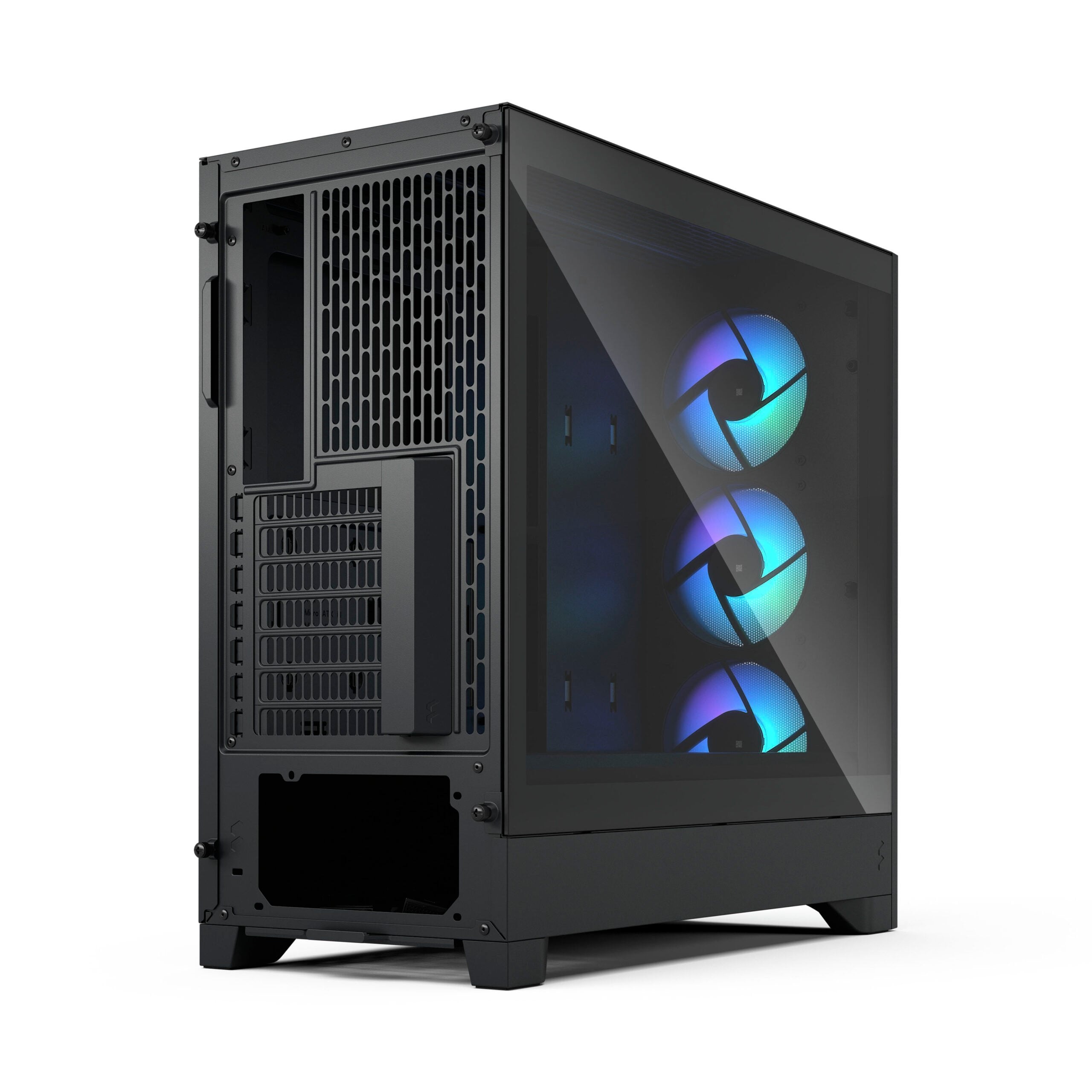 Caja Pc Fractal Pop 2 Air Black Tg Rgb Fd-C-Poa2a-03