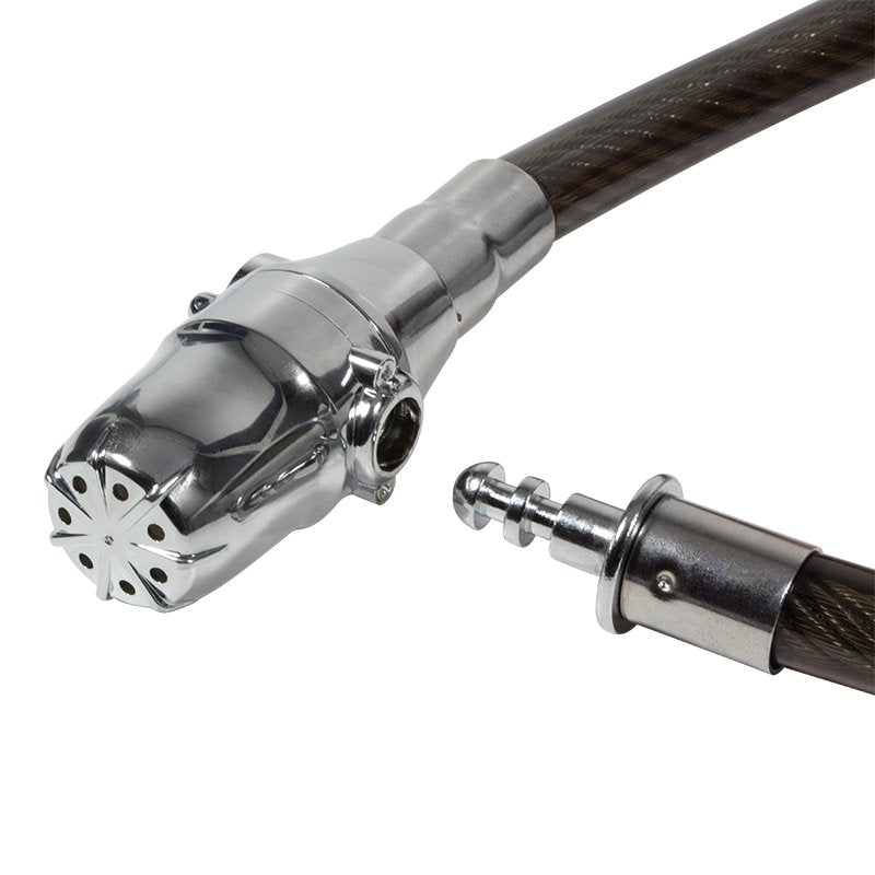 Logilink Sc0211 Candado Para Bicicleta Cable Antirrobo Negro, Plata 60 Cm