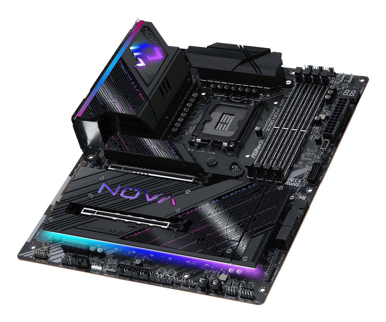 Placa Base Asrock Z790 Nova Wifi 1700 Atx Hdmi Dp Ddr5 Retail