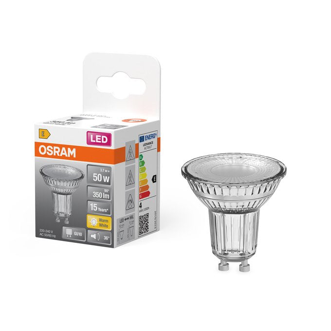 Osram Parathom Reflector Led 50 Non-Dim 36° 3,7w 827 Gu10 Bulb