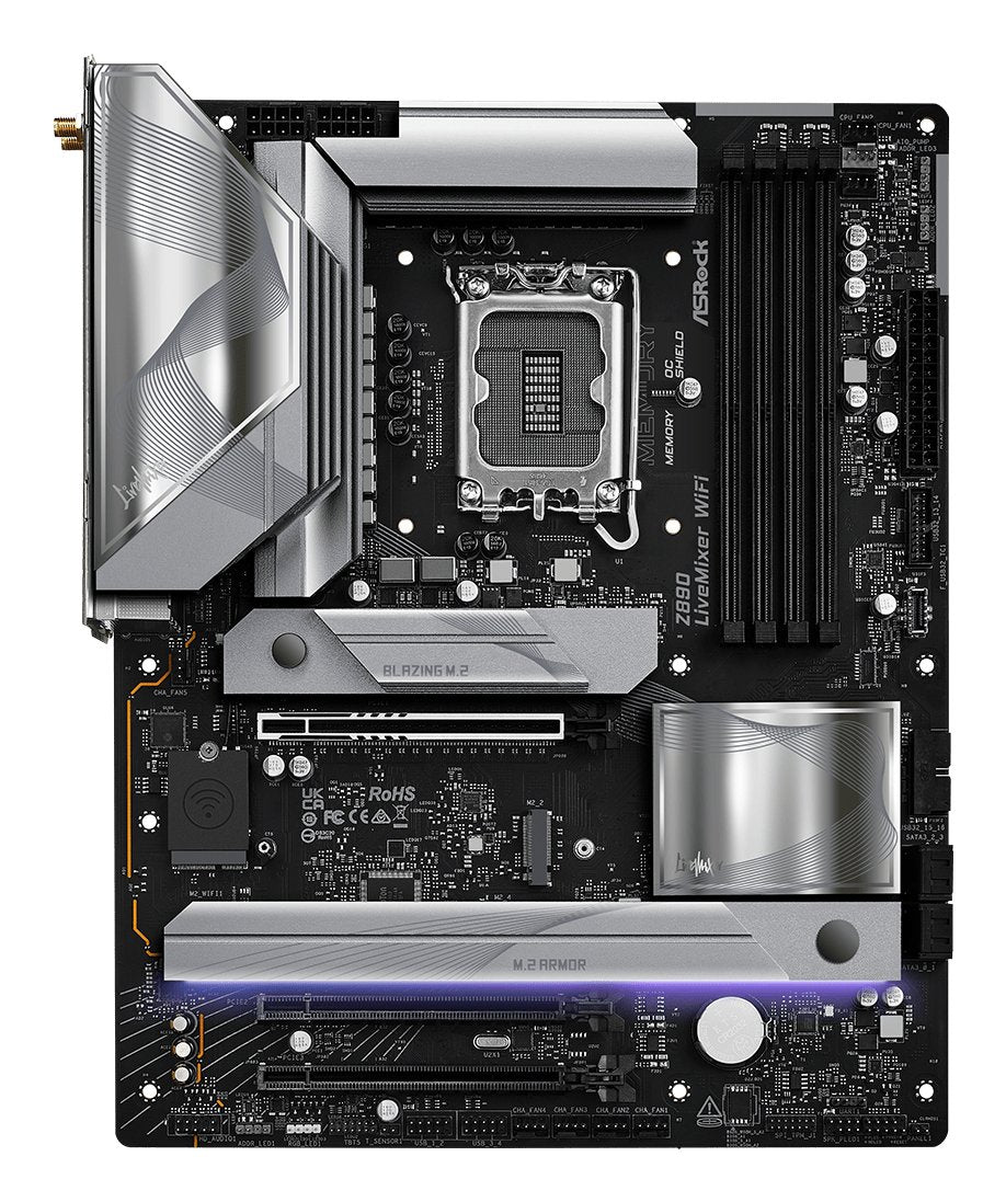 EAN 4710483949715 - Asrock Z890 LiveMixer WiFi Intel Z890 LGA 1851 (Socket V1) ATX imagen 3