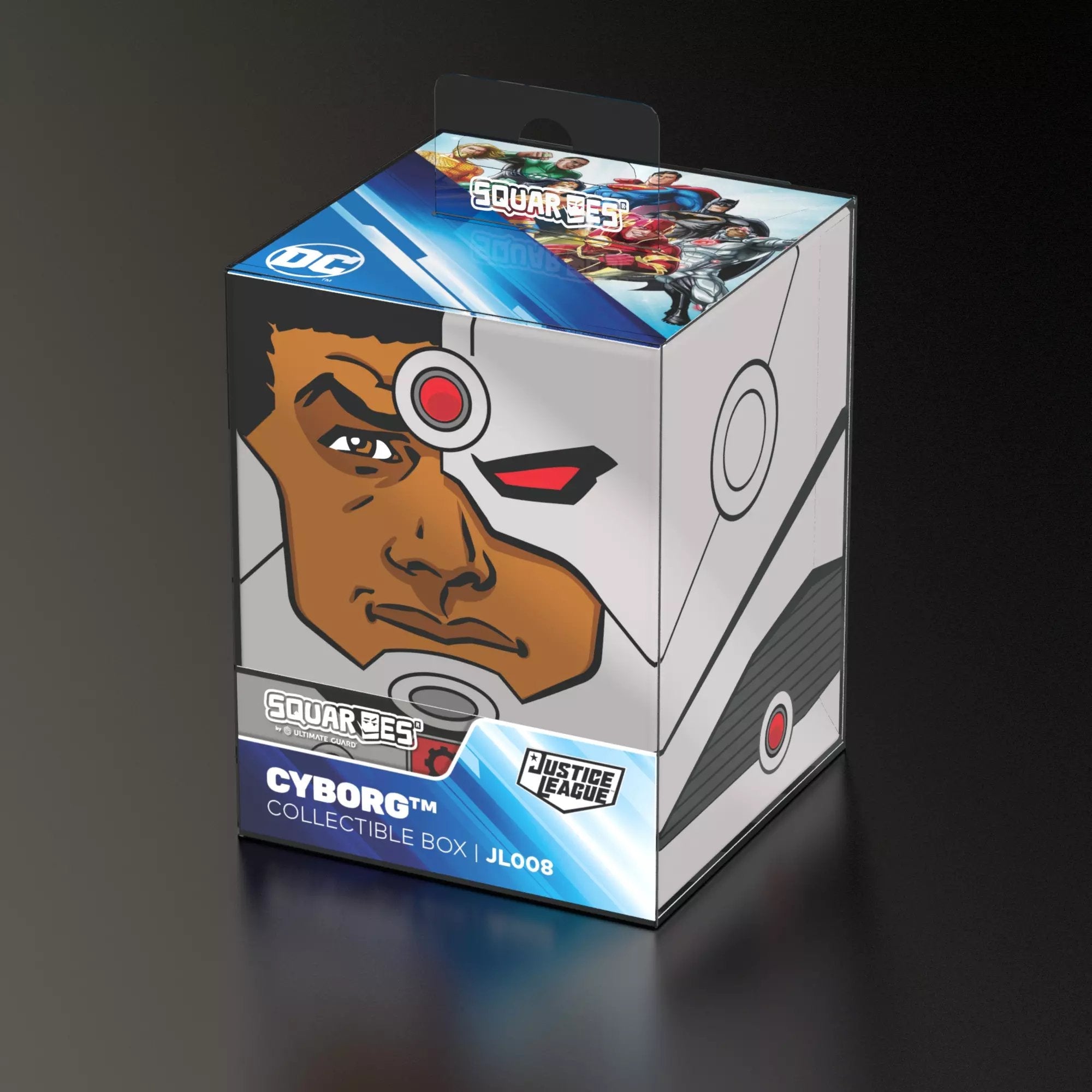 Caja De Mazo Squaroes Dc Justice League Cyborg