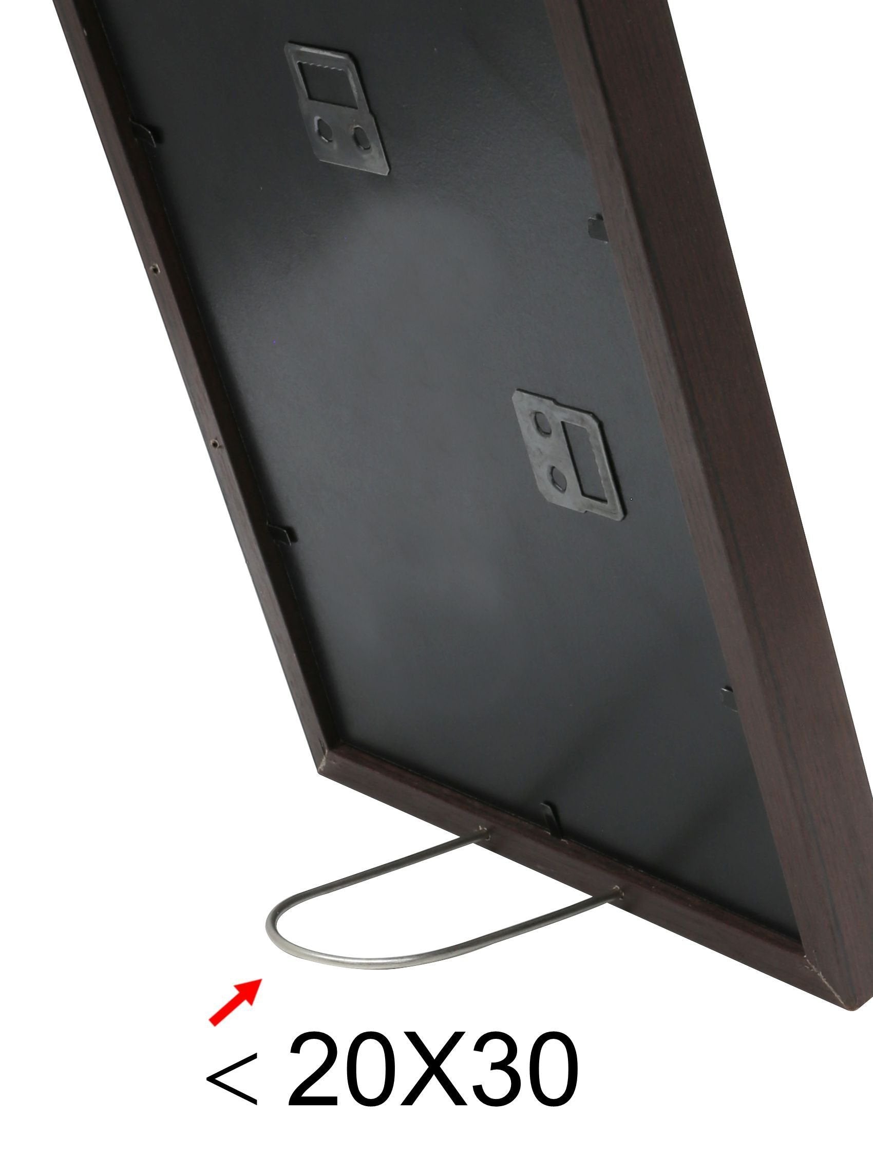 Deknudt S65kq1 Brown 20x30 Wood Double Passepartout