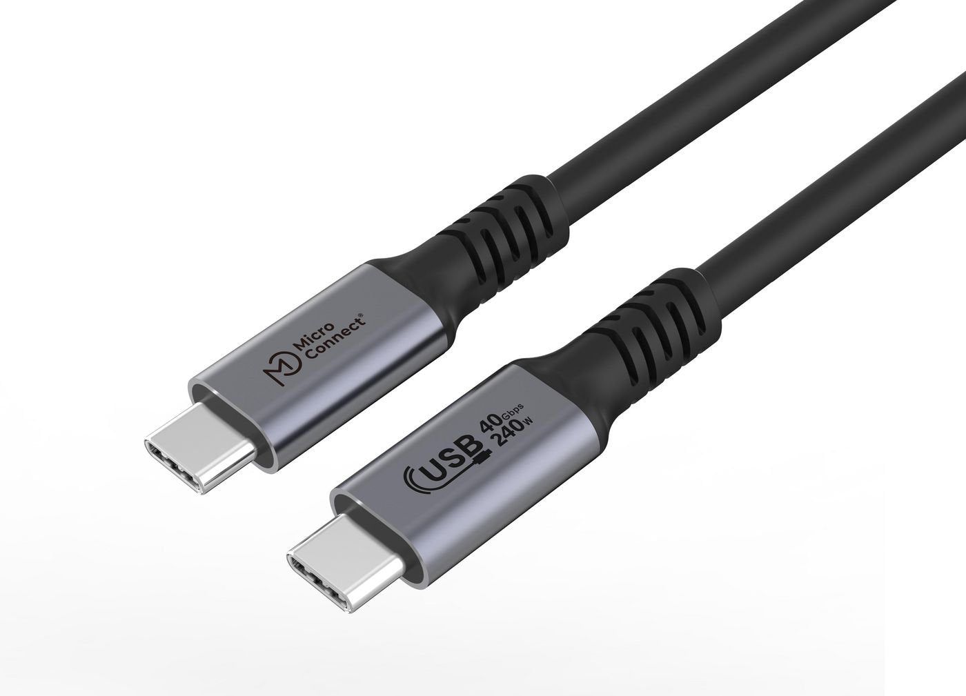 EAN 5715063356876 - Microconnect USB4CC05-240W cable USB USB4 Gen 3x2 0,5 m USB C Negro imagen 1