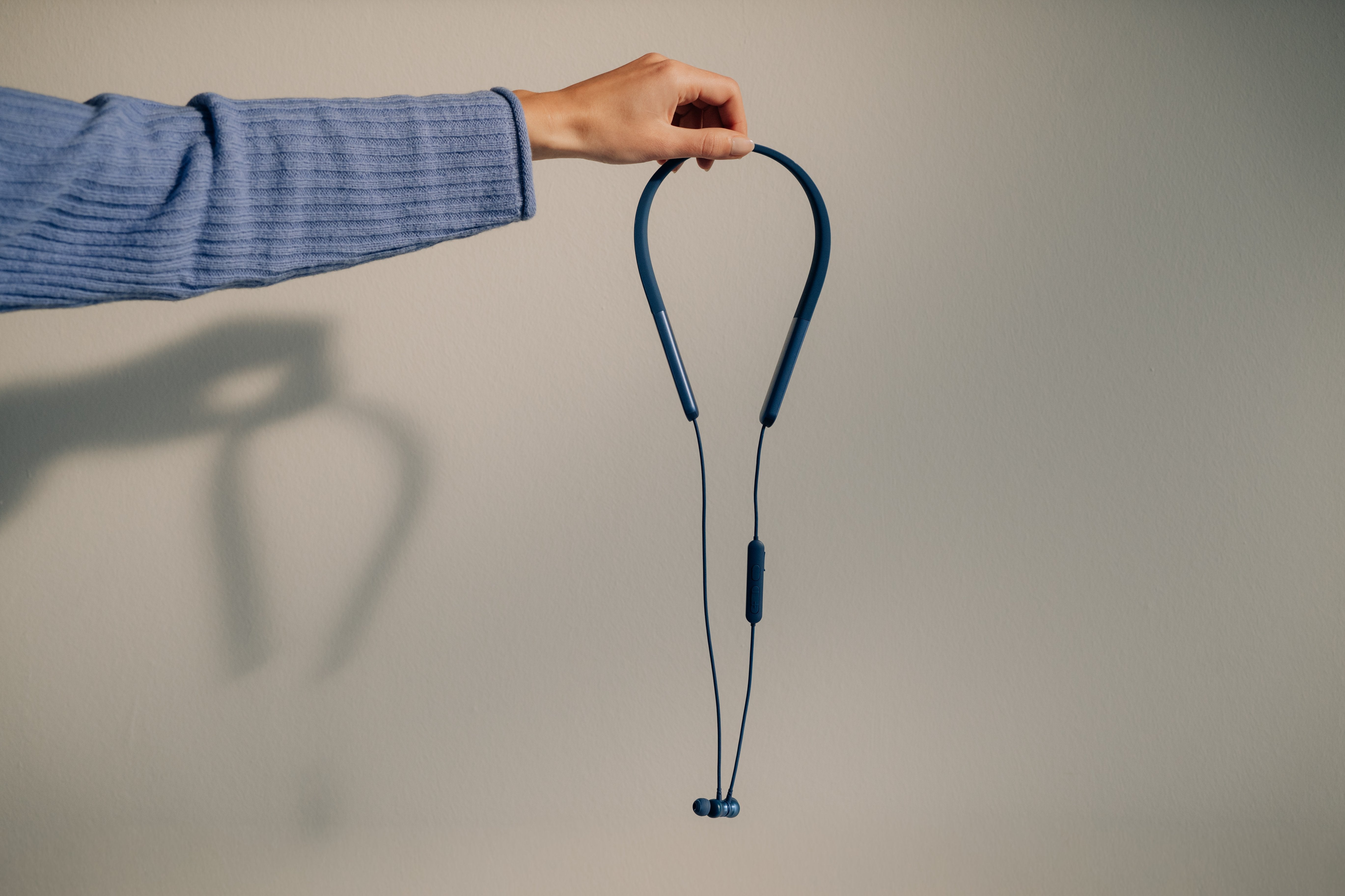 Trusound Pro Neckband Earbuds, Blue