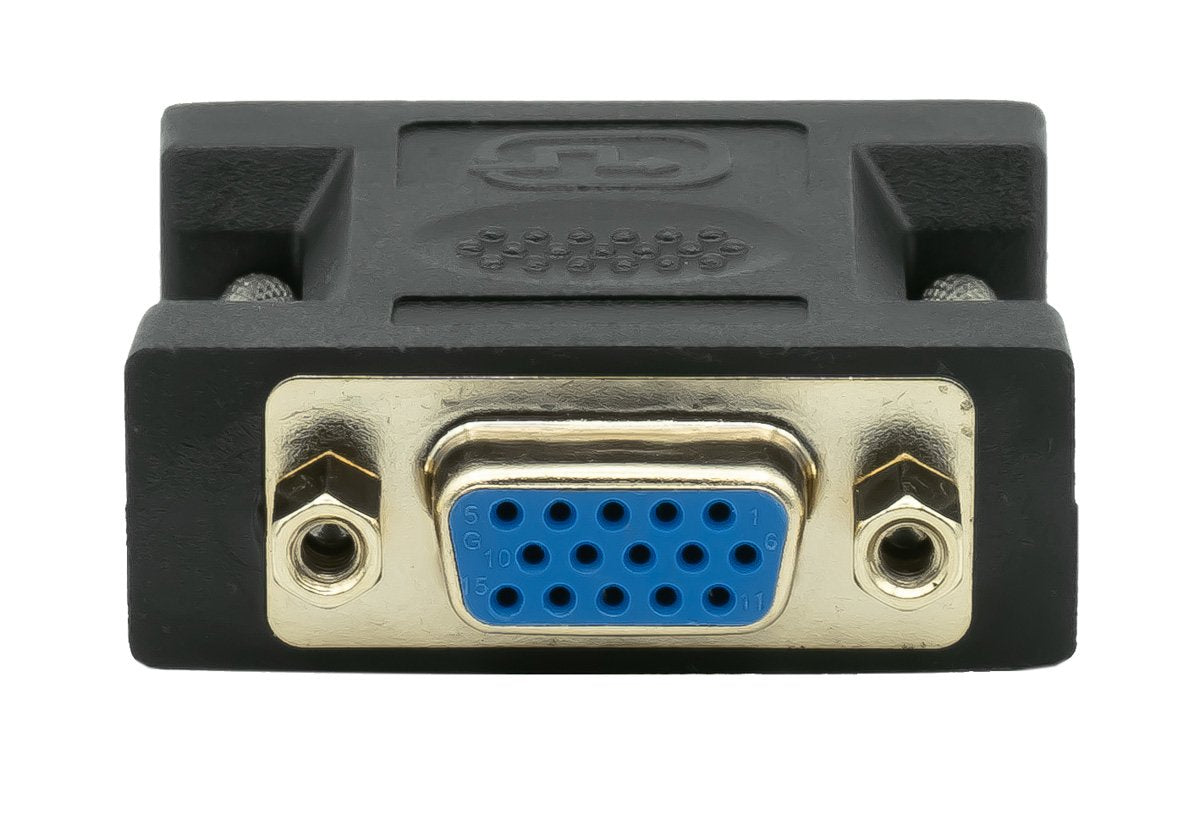 Proxtend Dvii245-Vgaf Cambiador De Género Para Cable Dvi-I 24+5 Vga Negro