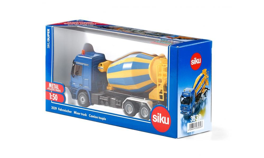 EAN 4006874135394 - Siku 3539 modelo a escala Camión hormigonera Previamente montado 1:50 imagen 2