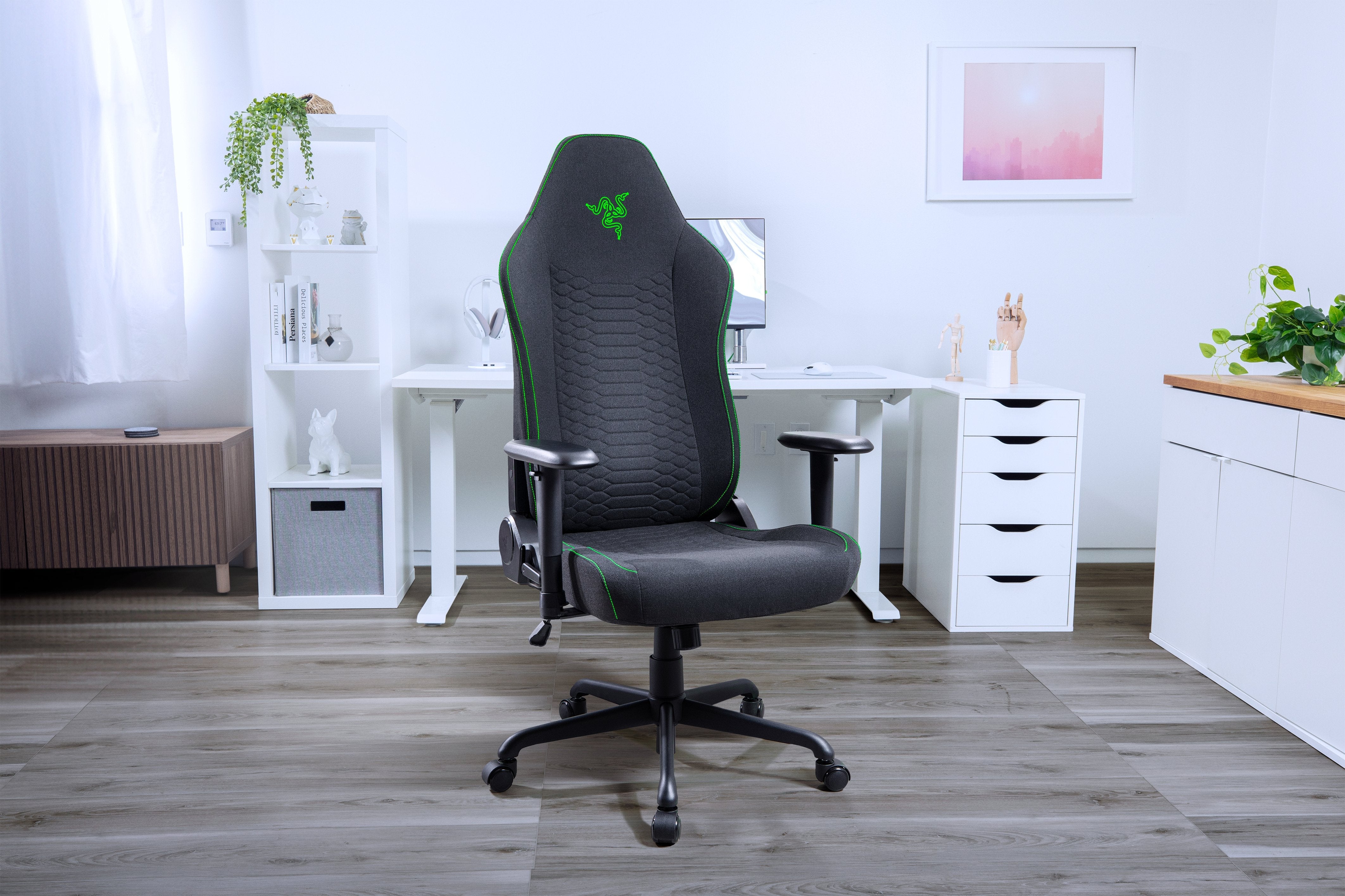 Silla Razer Iskur V2 X Black Fabric (Rz38-05310100-R3g1)